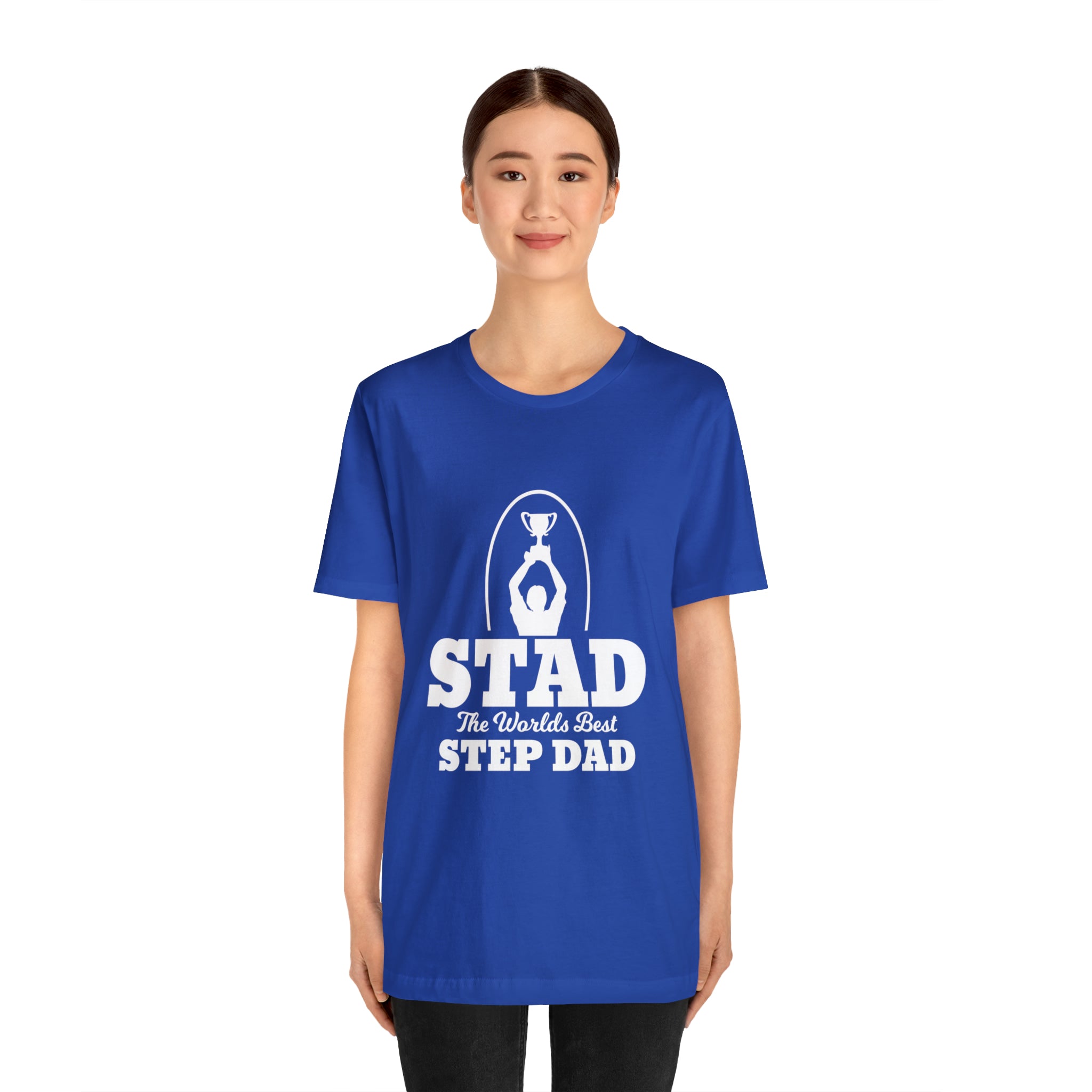 Fathers Day Gift Step Dad Unisex Softstyle T-Shirt Stad Worlds Best Step Dad