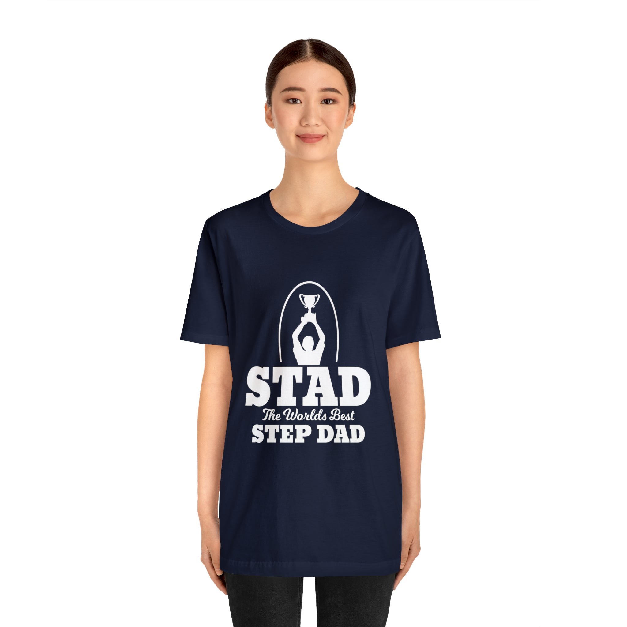 Fathers Day Gift Step Dad Unisex Softstyle T-Shirt Stad Worlds Best Step Dad