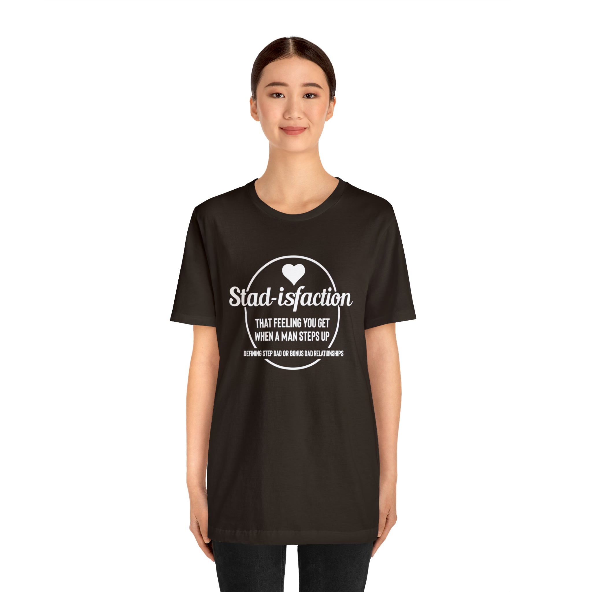 Fathers Day Gift Step Dad Unisex Softstyle T-Shirt Stad-isfaction Step Dad