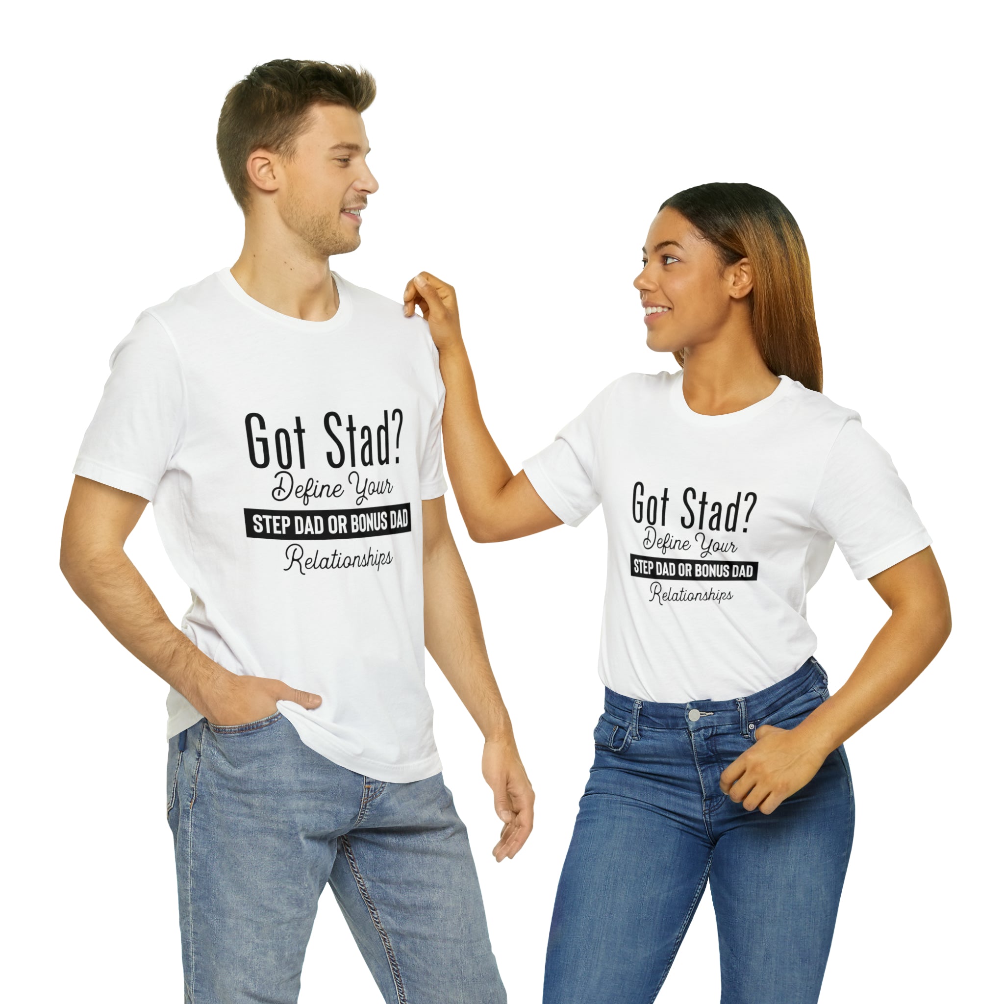 Fathers Day Gift Step Dad Unisex Softstyle T-Shirt Got Stad? Step Dad