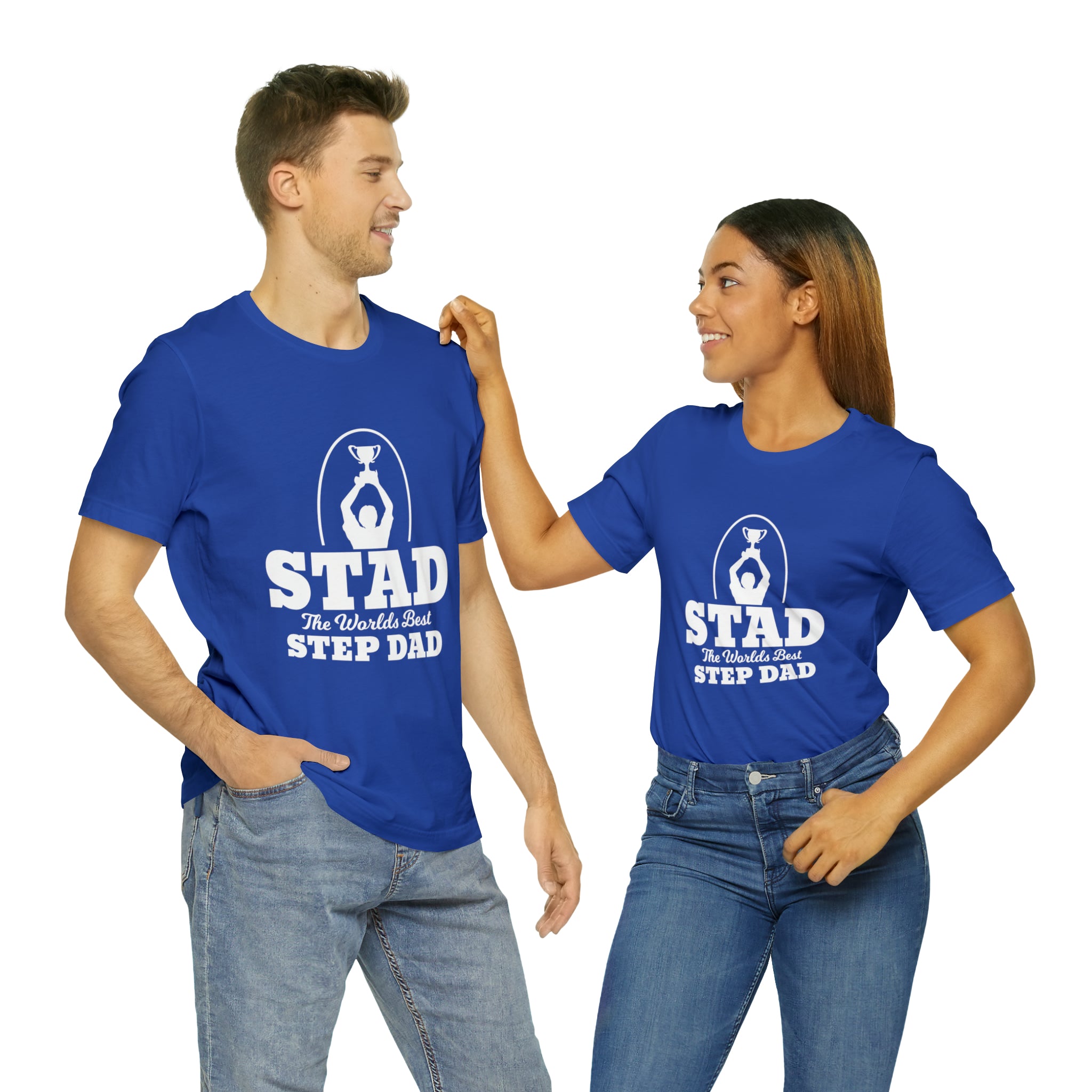 Fathers Day Gift Step Dad Unisex Softstyle T-Shirt Stad Worlds Best Step Dad