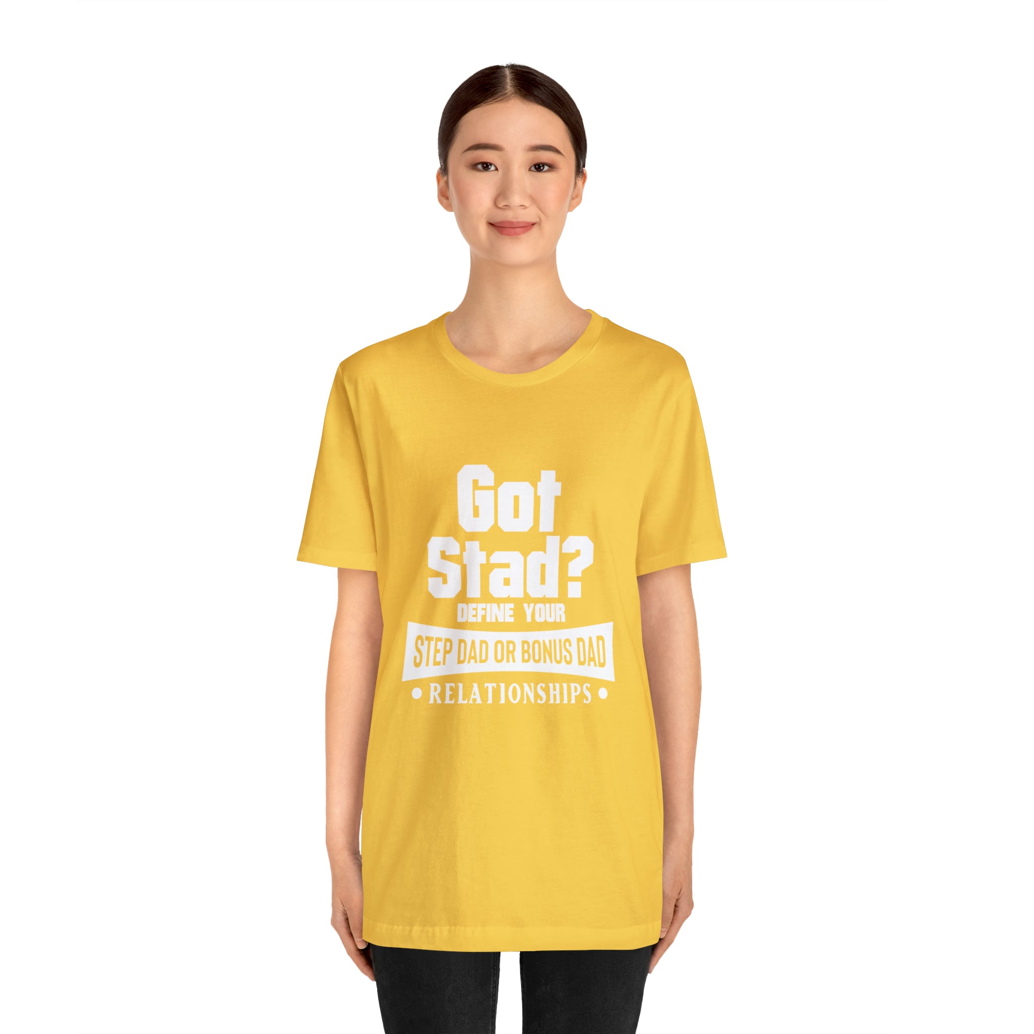 Fathers Day Gift Step Dad Unisex Softstyle T-Shirt Got Stad? Step Dad