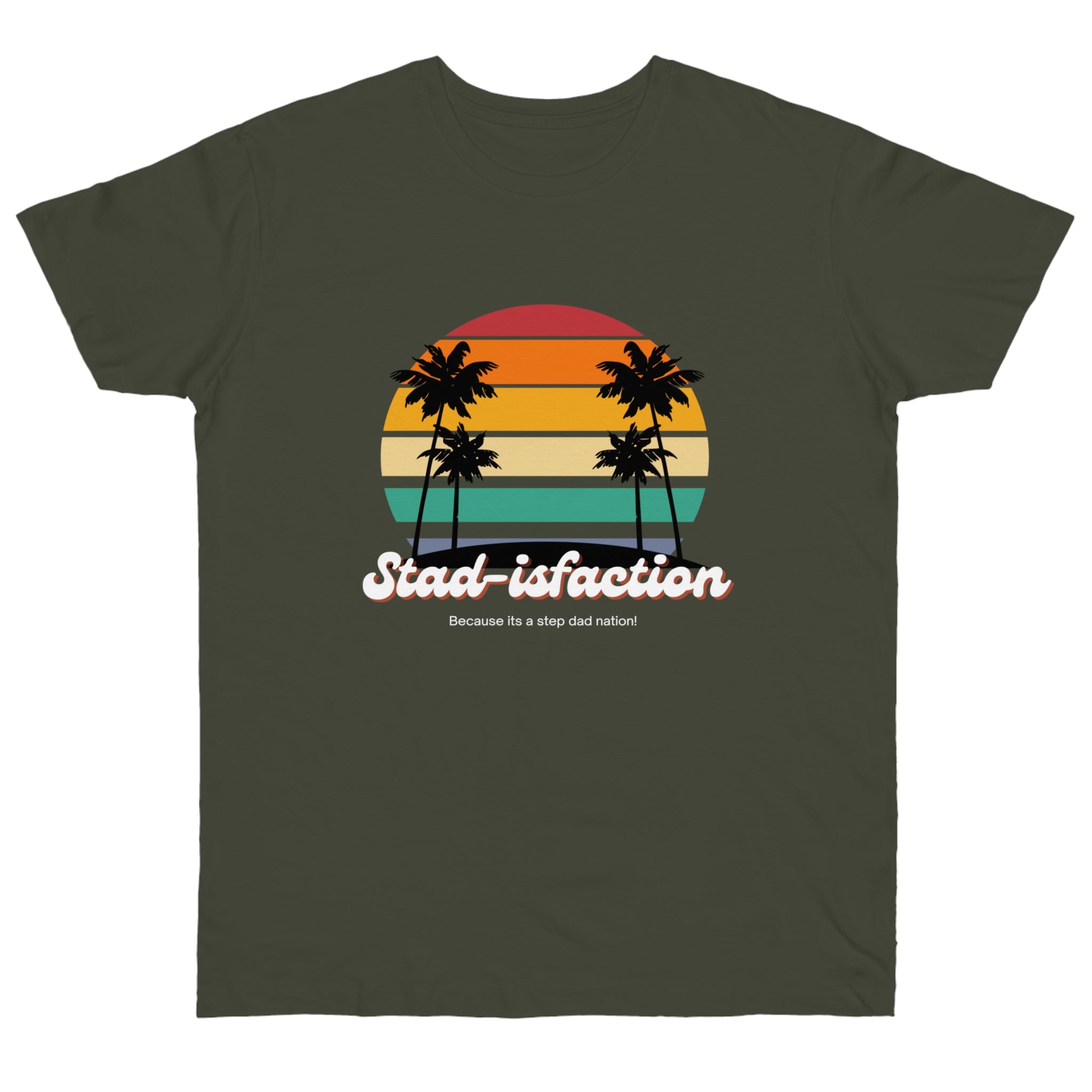 Fathers Day Gift Step Dad Unisex Softstyle T-Shirt Stad-isfaction
