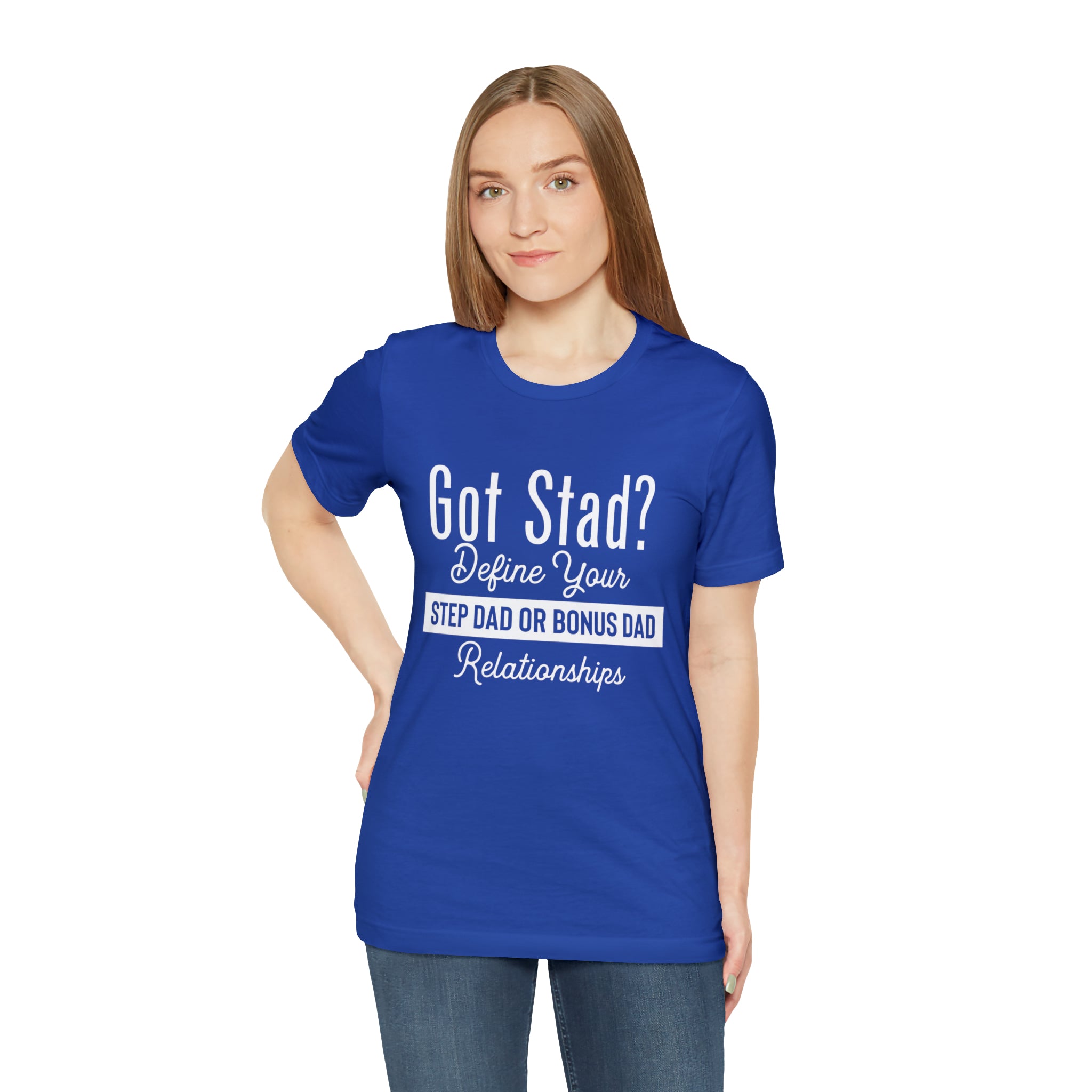 Fathers Day Gift Step Dad Unisex Softstyle T-Shirt Got Stad? Step Dad