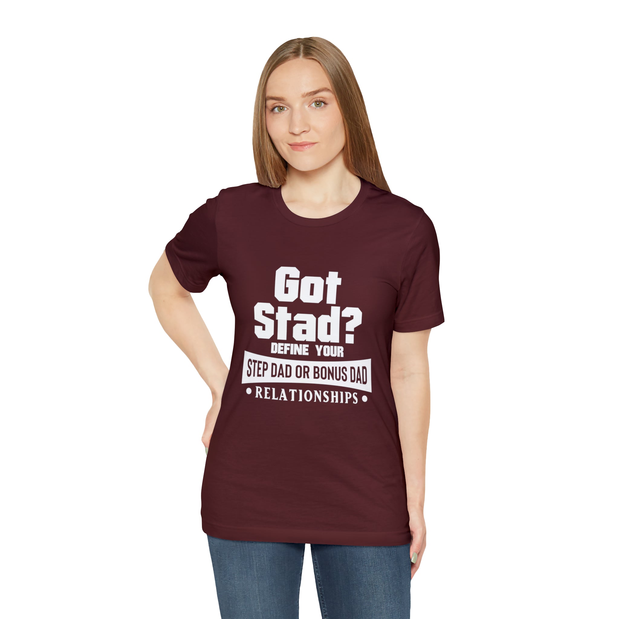 Fathers Day Gift Step Dad Unisex Softstyle T-Shirt Got Stad? Step Dad