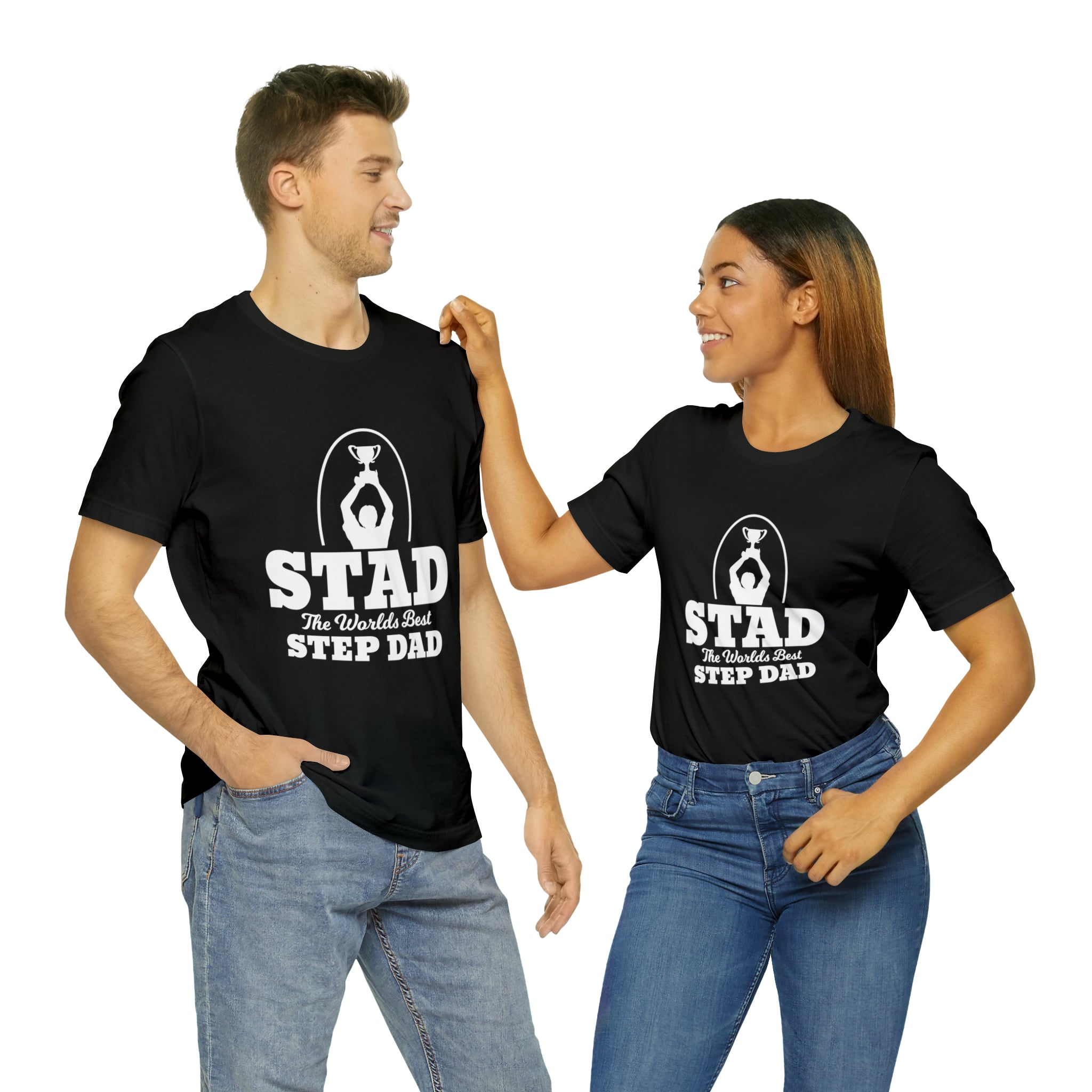 Fathers Day Gift Step Dad Unisex Softstyle T-Shirt Stad Worlds Best Step Dad