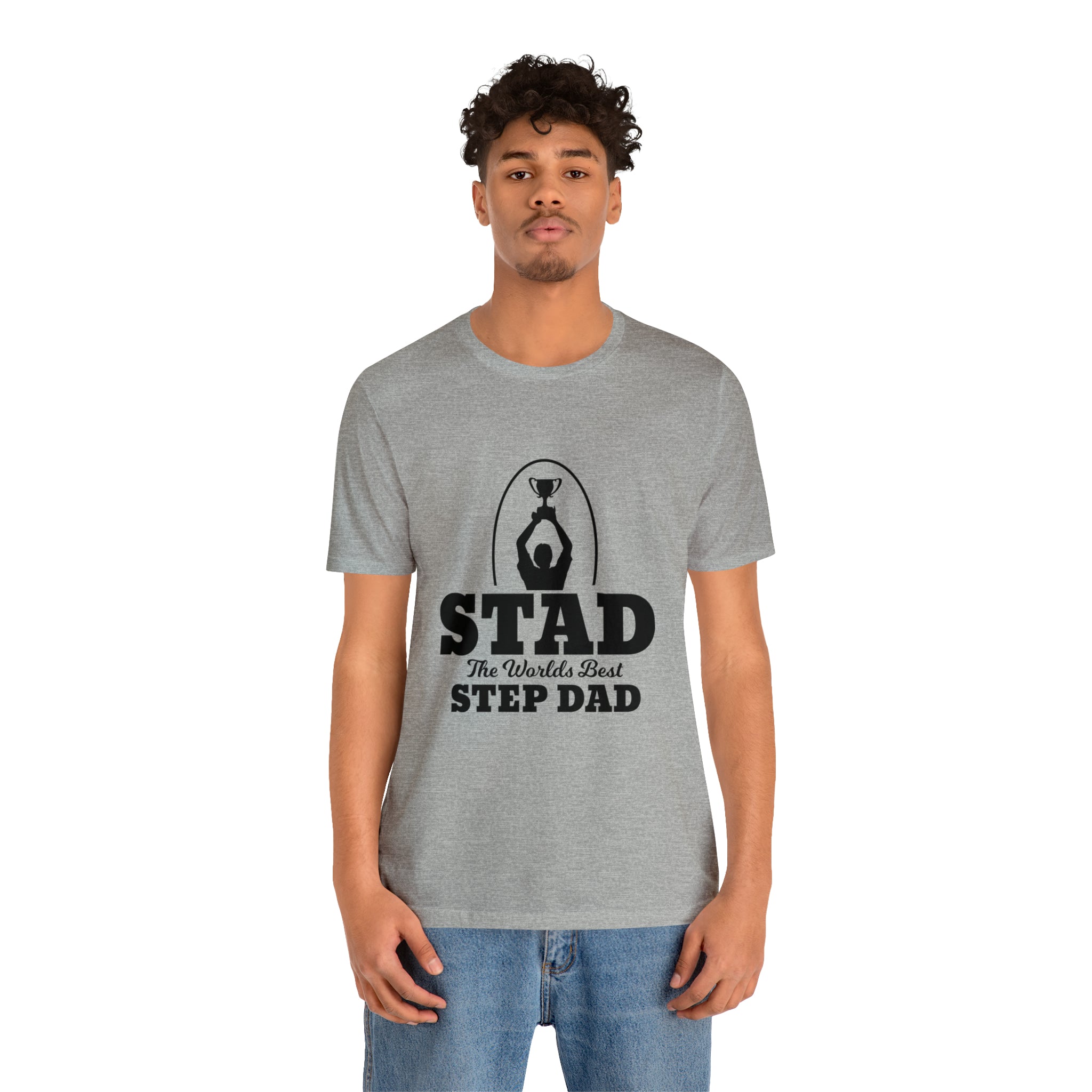 Fathers Day Gift Step Dad Unisex Softstyle T-Shirt Stad Worlds Best Step Dad