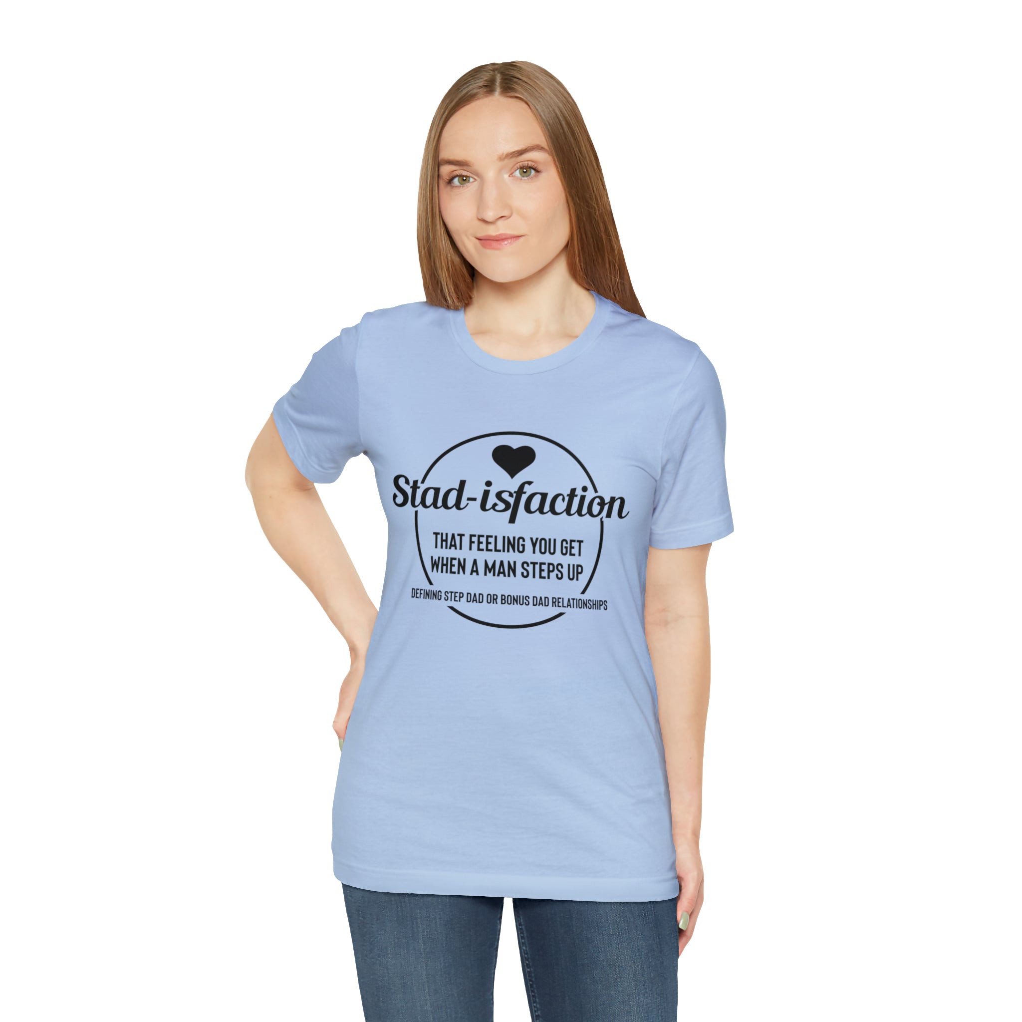 Fathers Day Gift Step Dad Unisex Softstyle T-Shirt Stad-isfaction Step Dad