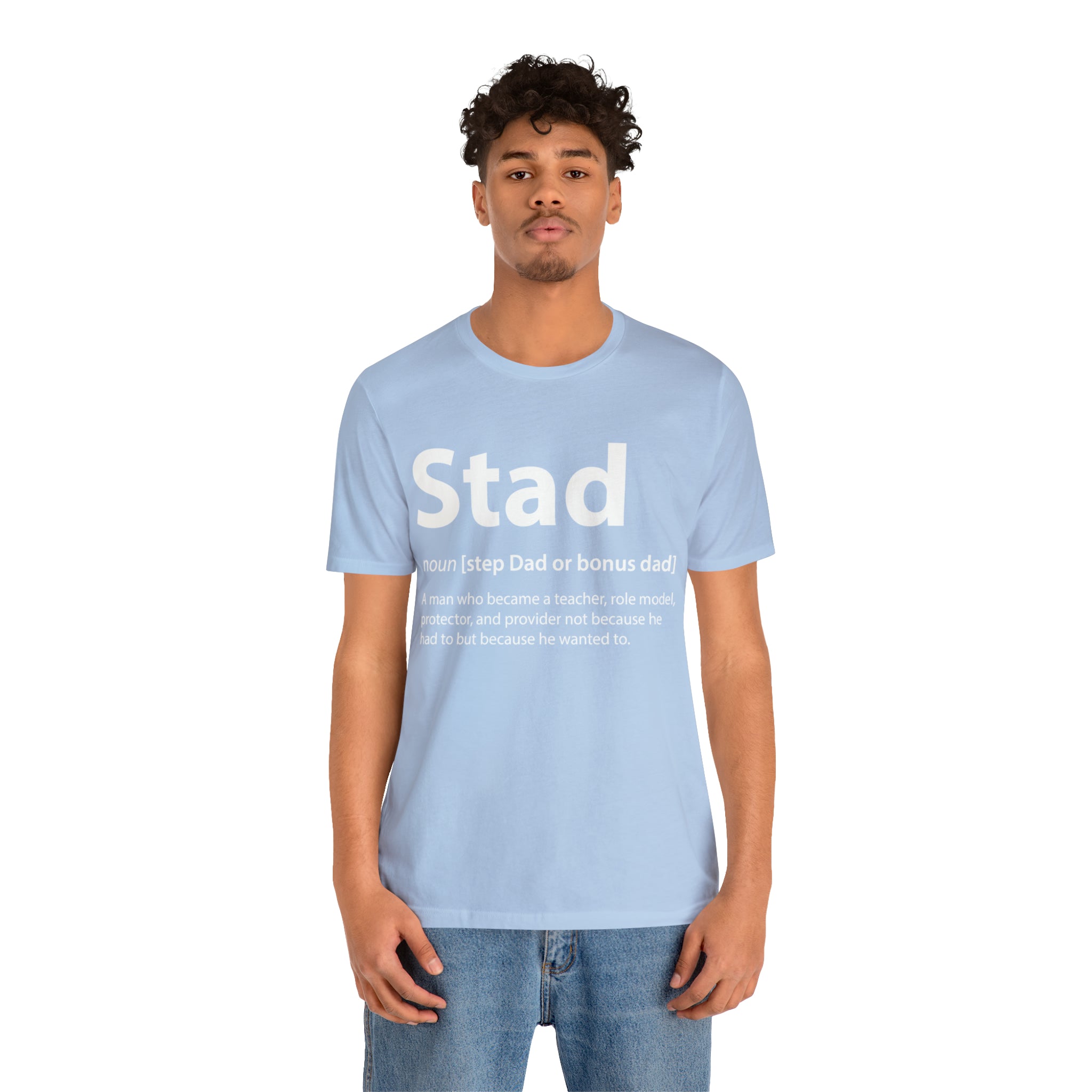 Fathers Day Gift Step Dad Unisex Softstyle T-Shirt Stad Step definition
