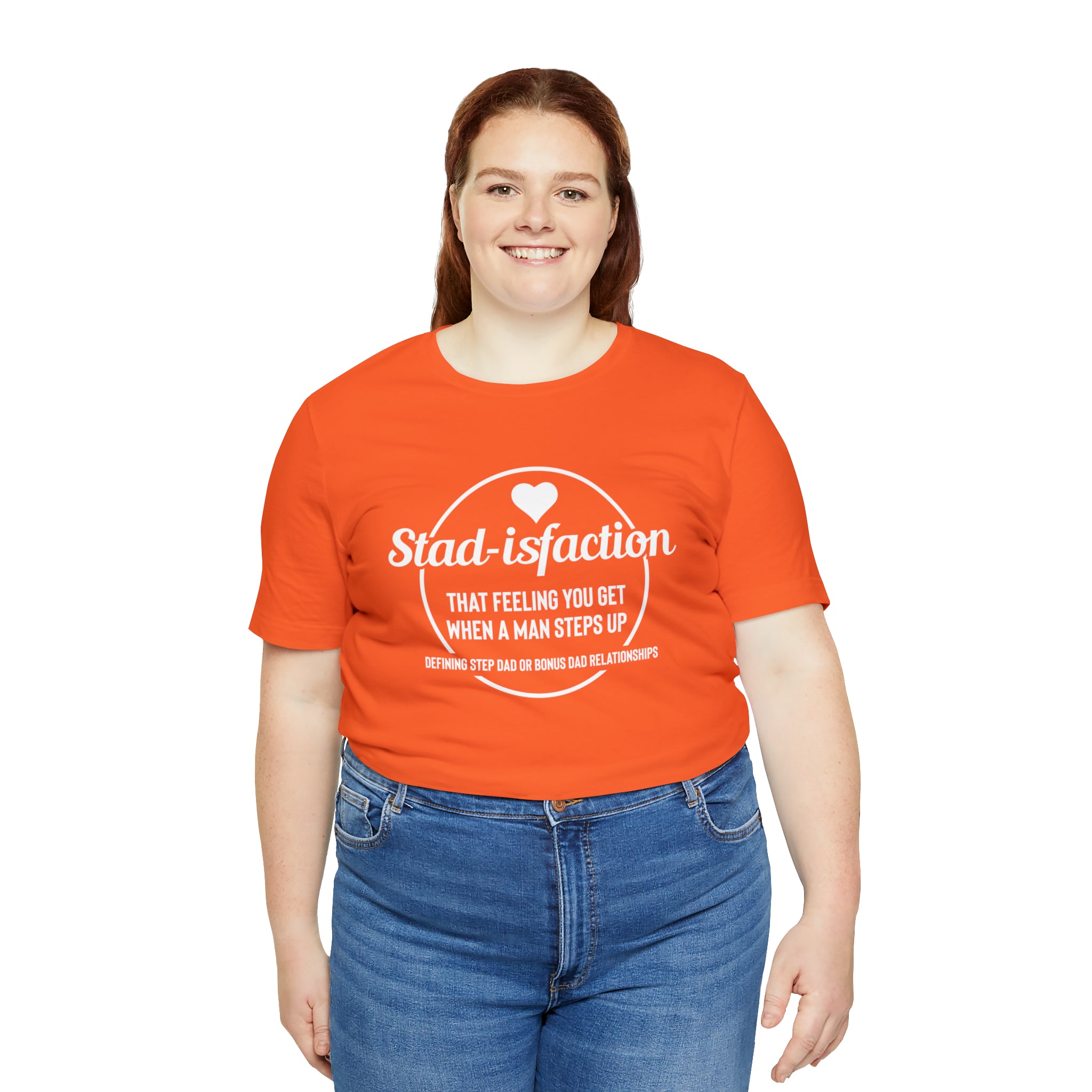 Fathers Day Gift Step Dad Unisex Softstyle T-Shirt Stad-isfaction Step Dad