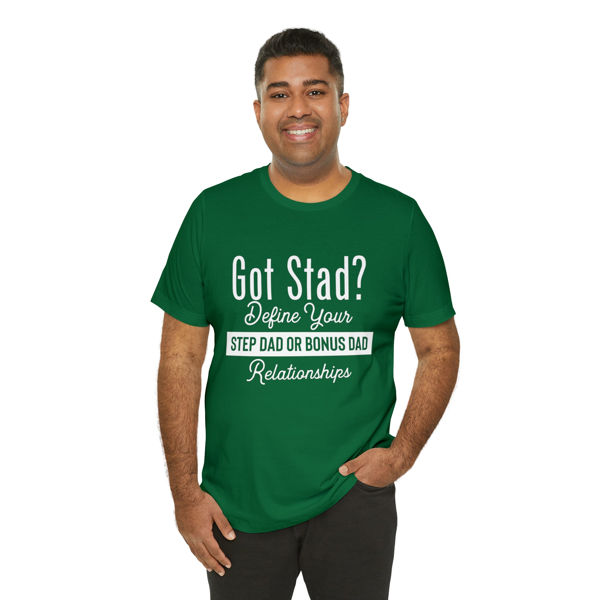 Fathers Day Gift Step Dad Unisex Softstyle T-Shirt Got Stad? Step Dad