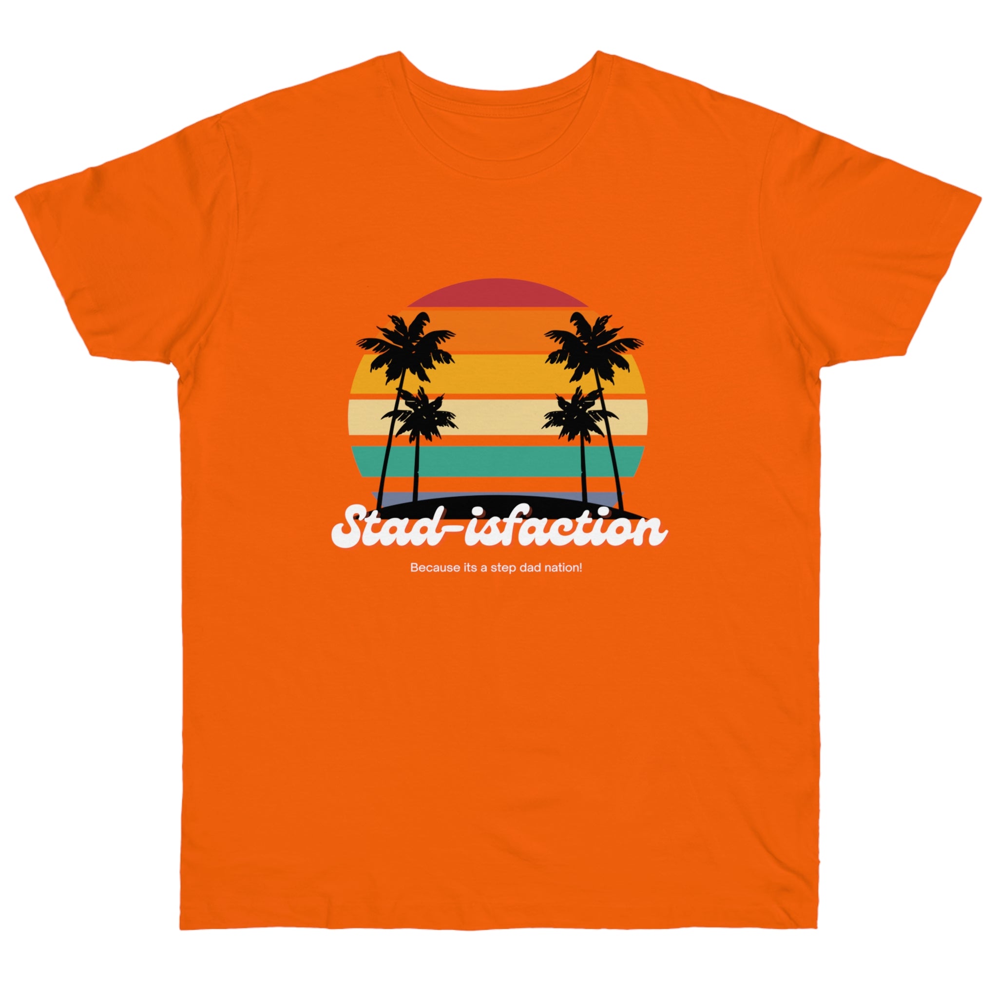 Fathers Day Gift Step Dad Unisex Softstyle T-Shirt Stad-isfaction