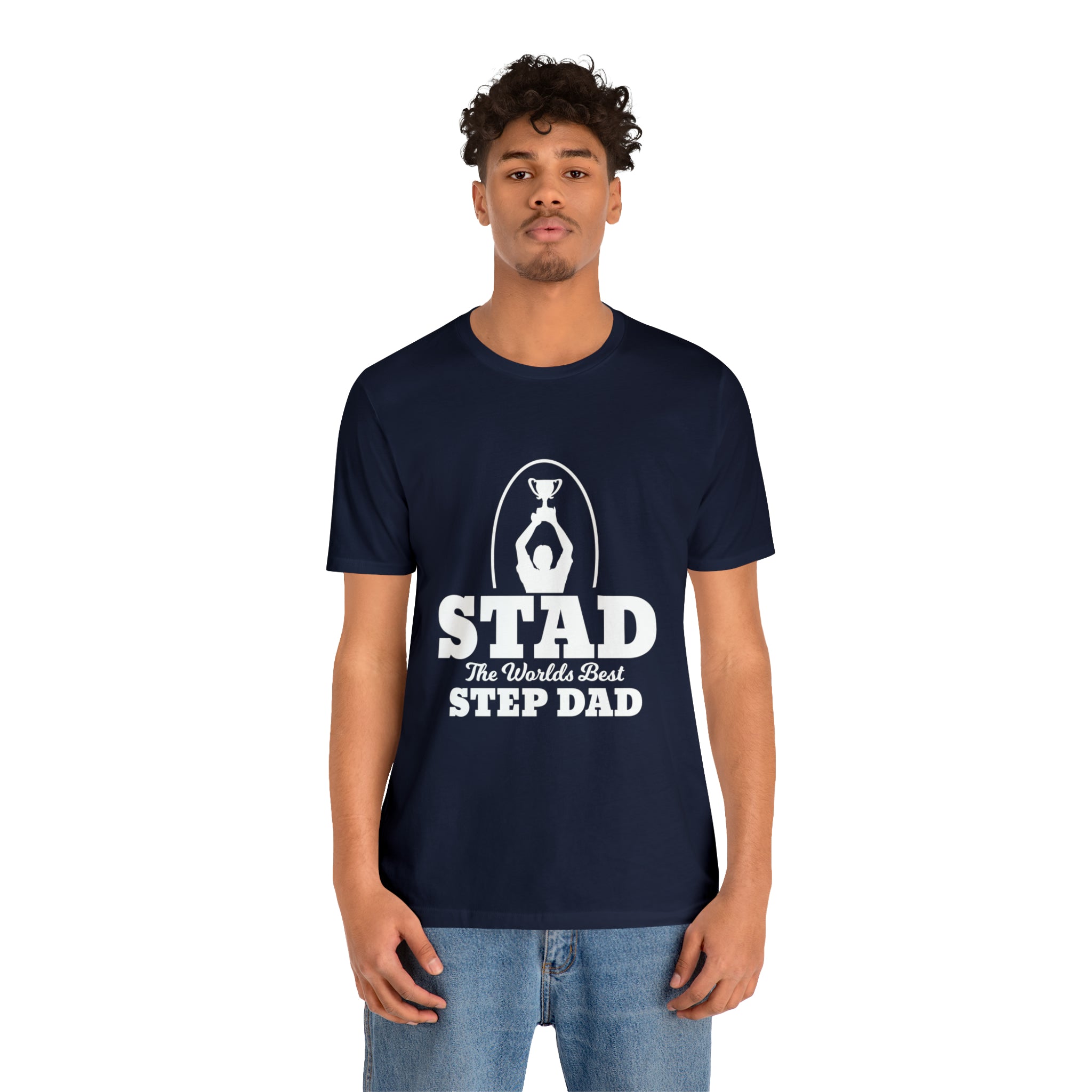 Fathers Day Gift Step Dad Unisex Softstyle T-Shirt Stad Worlds Best Step Dad