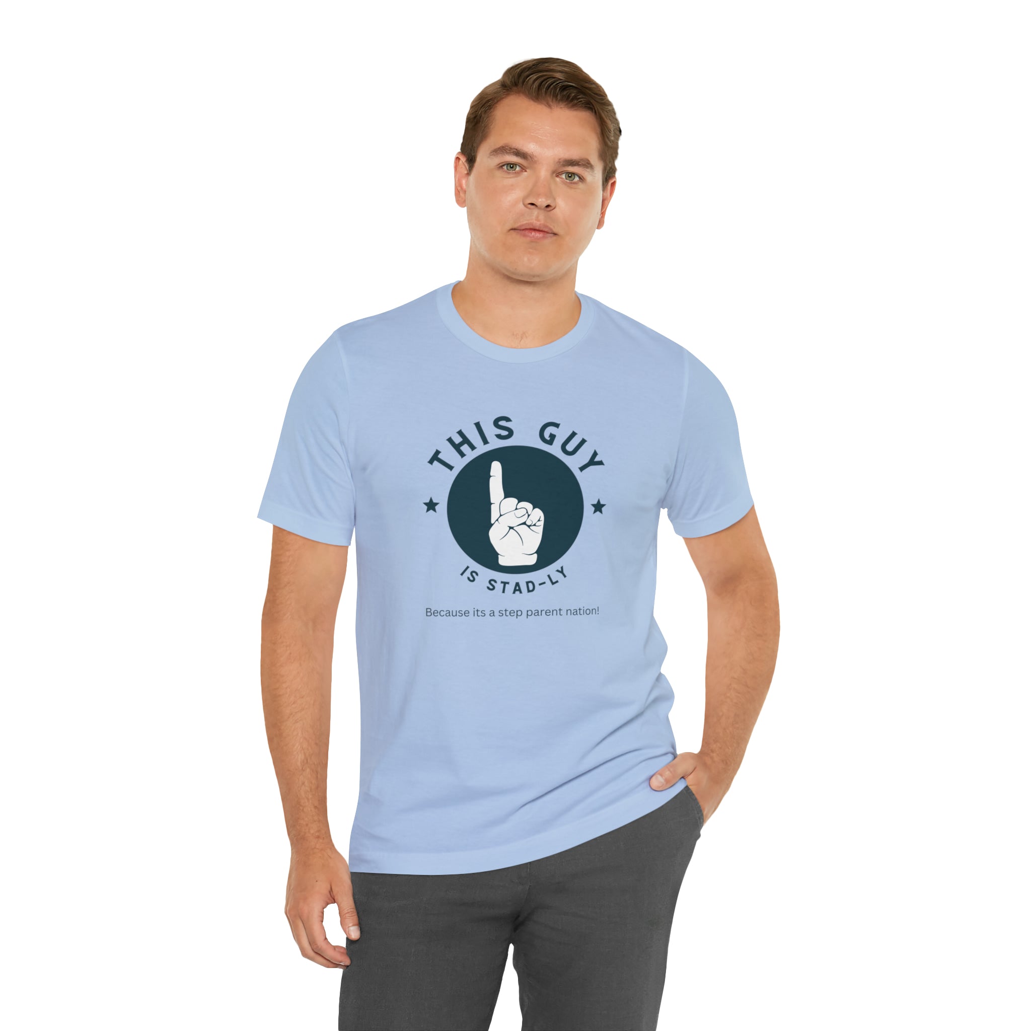 Fathers Day Gift Step Dad Unisex Softstyle T-Shirt Stad-ly