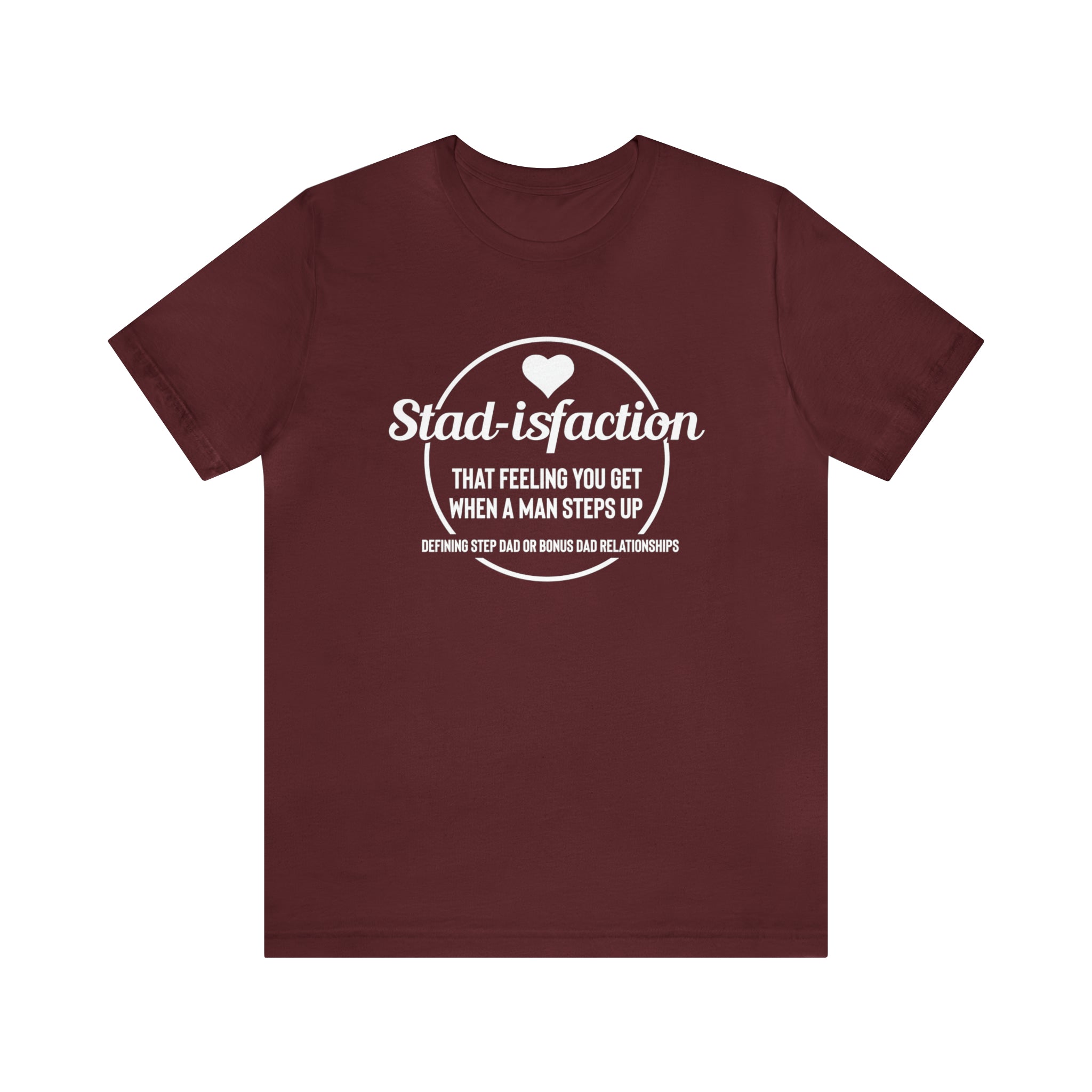 Fathers Day Gift Step Dad Unisex Softstyle T-Shirt Stad-isfaction Step Dad