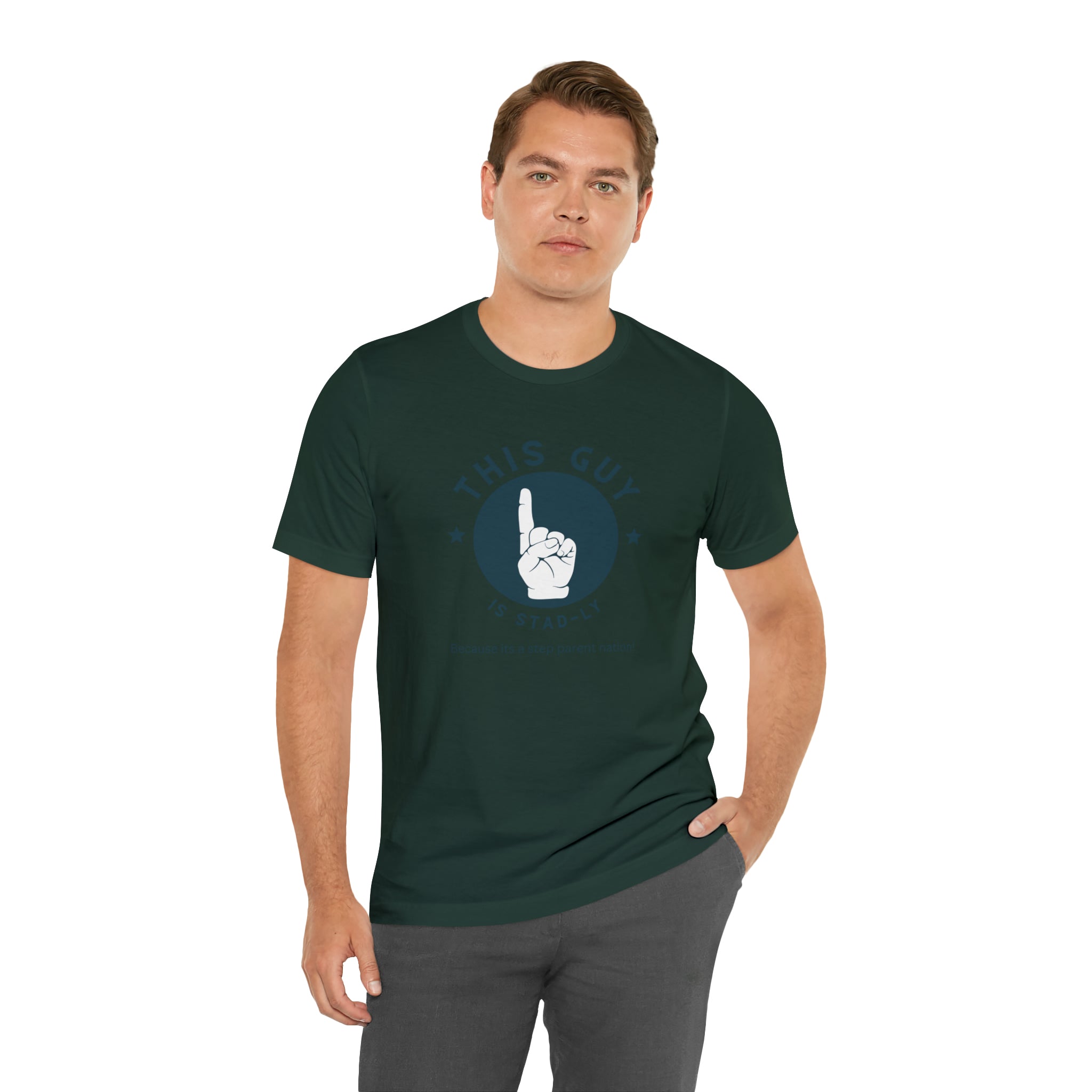 Fathers Day Gift Step Dad Unisex Softstyle T-Shirt Stad-ly