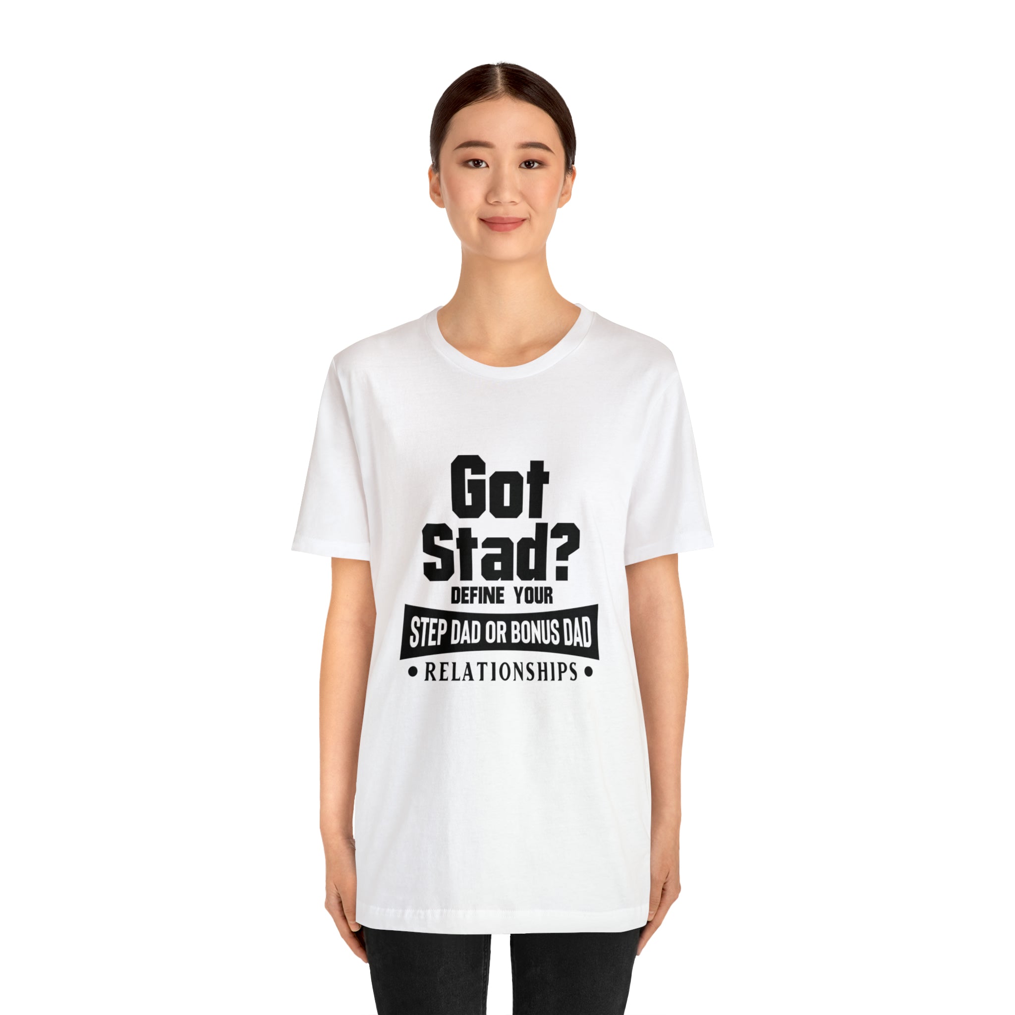 Fathers Day Gift Step Dad Unisex Softstyle T-Shirt Got Stad? Step Dad