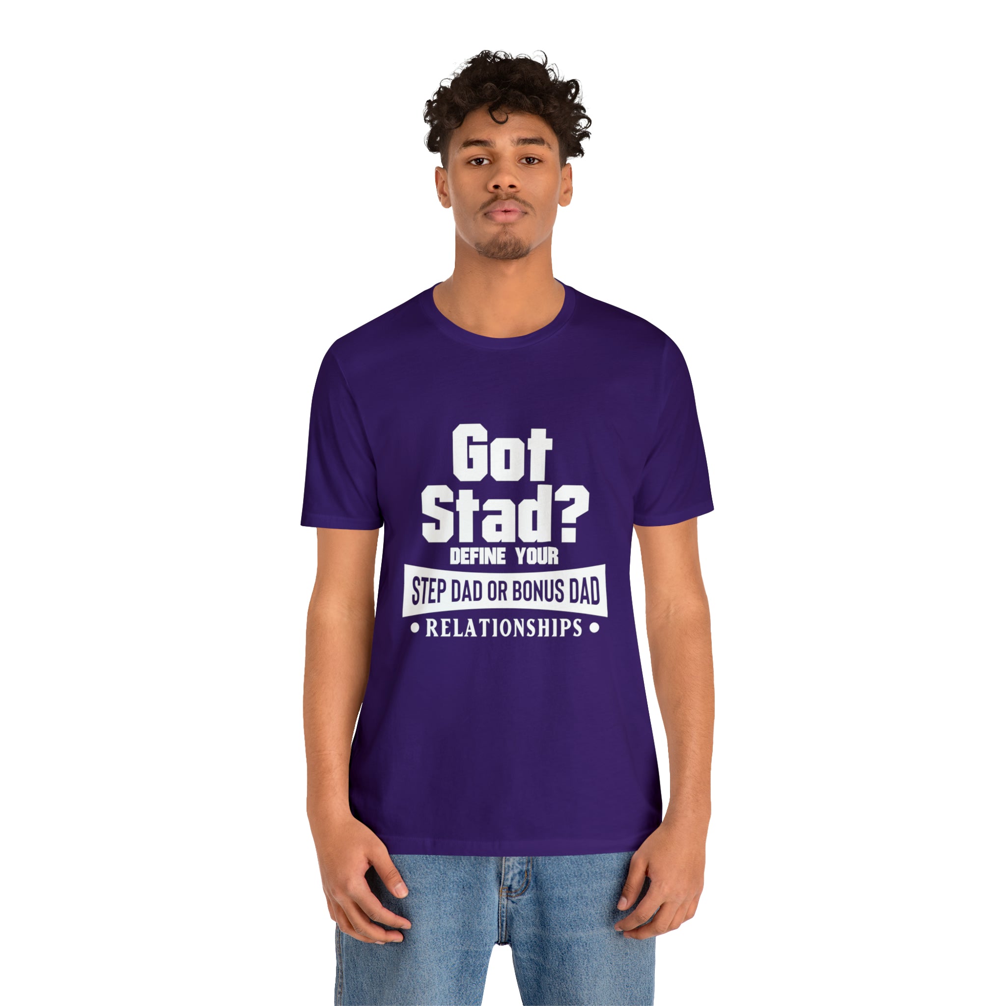 Fathers Day Gift Step Dad Unisex Softstyle T-Shirt Got Stad? Step Dad