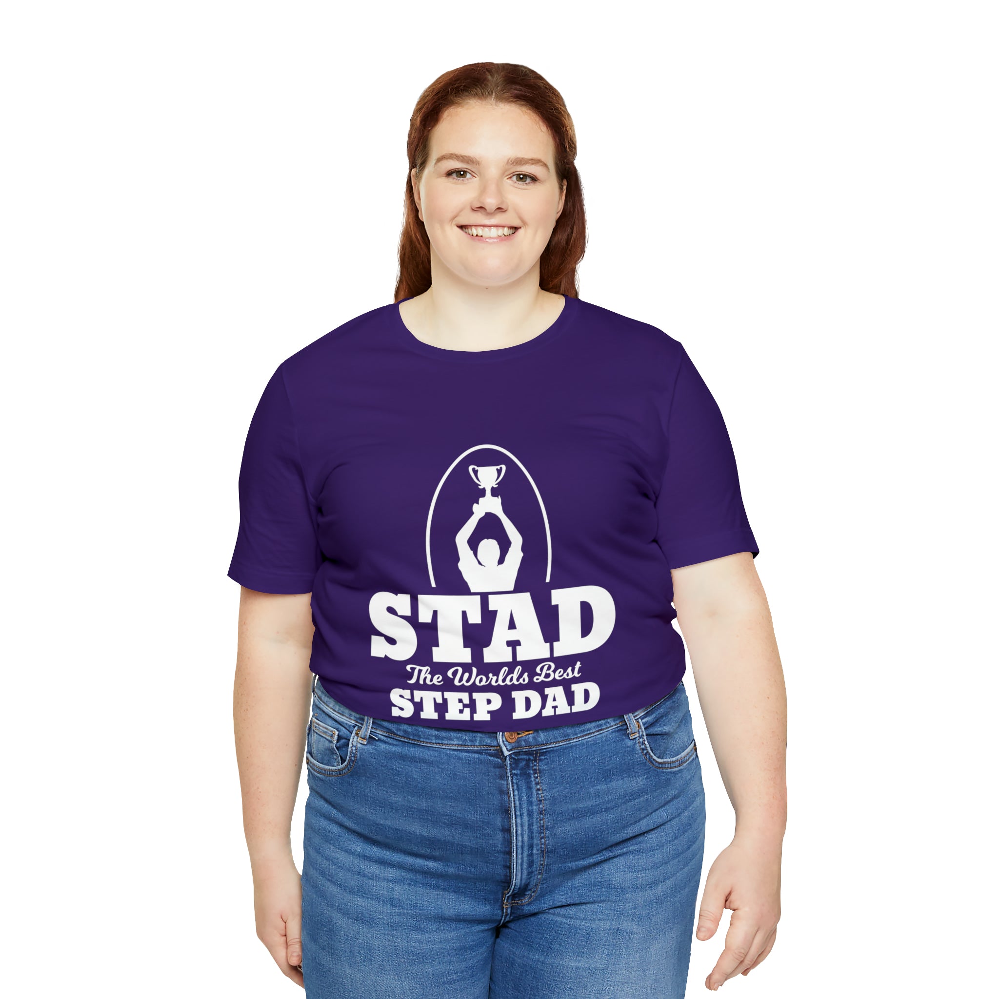 Fathers Day Gift Step Dad Unisex Softstyle T-Shirt Stad Worlds Best Step Dad