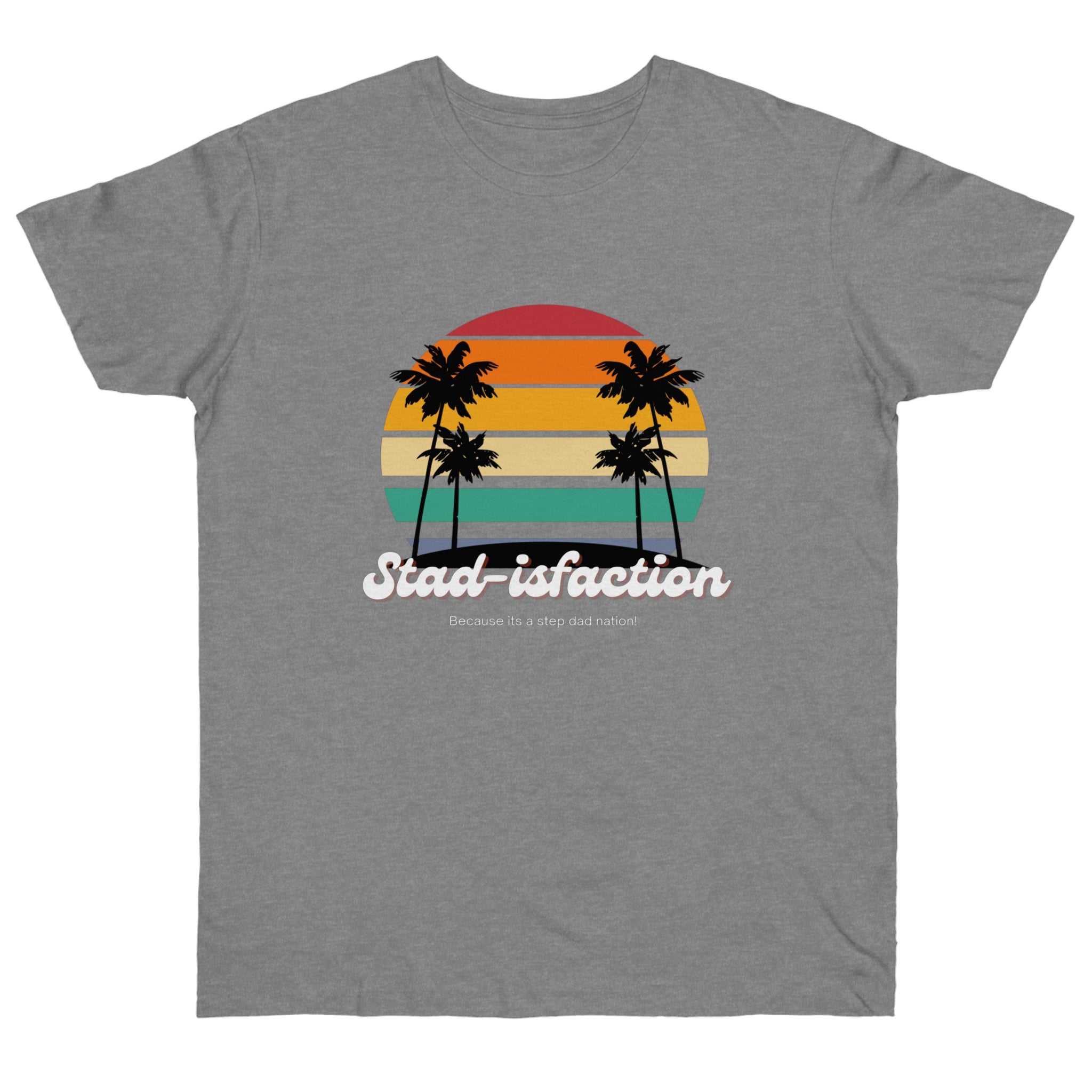 Fathers Day Gift Step Dad Unisex Softstyle T-Shirt Stad-isfaction