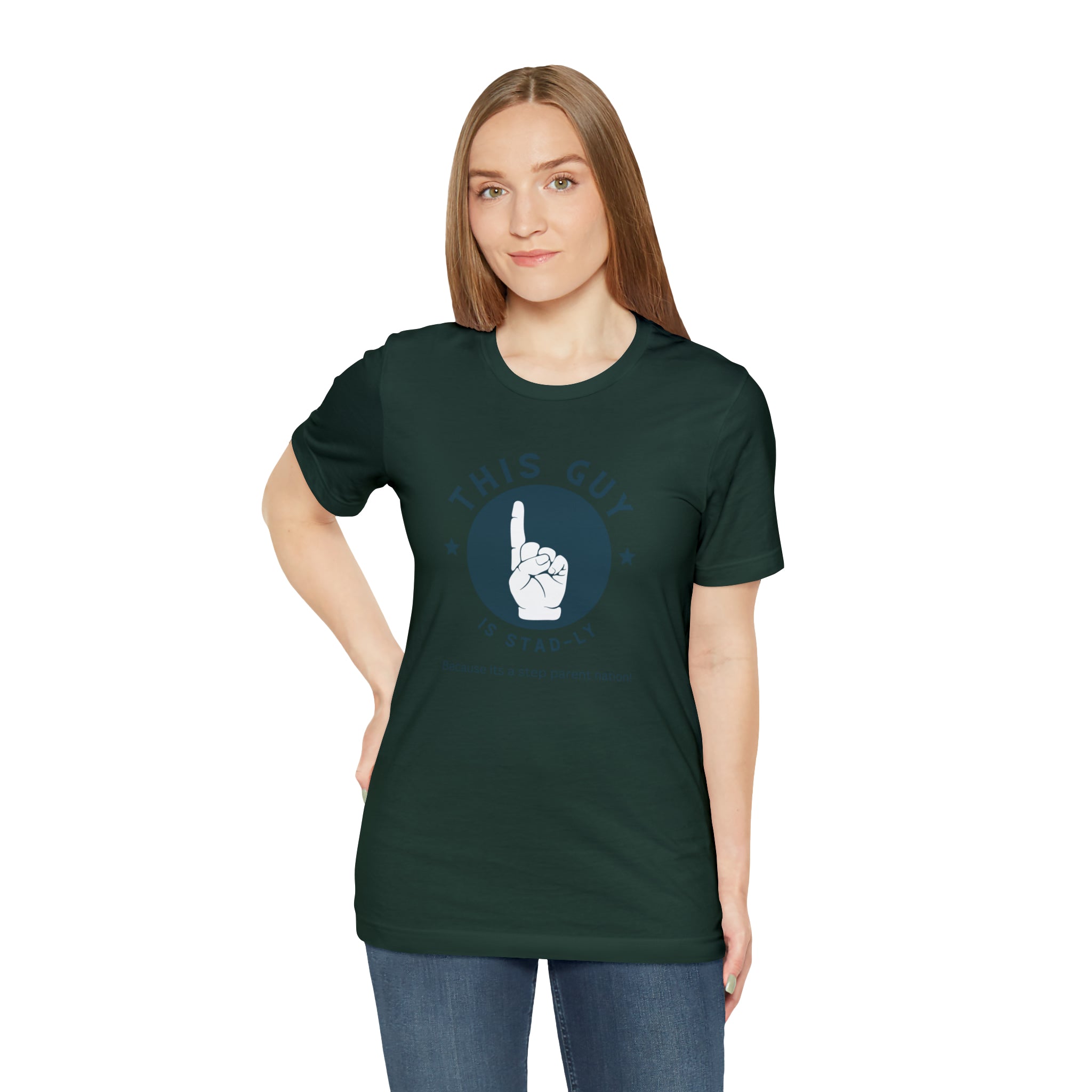 Fathers Day Gift Step Dad Unisex Softstyle T-Shirt Stad-ly
