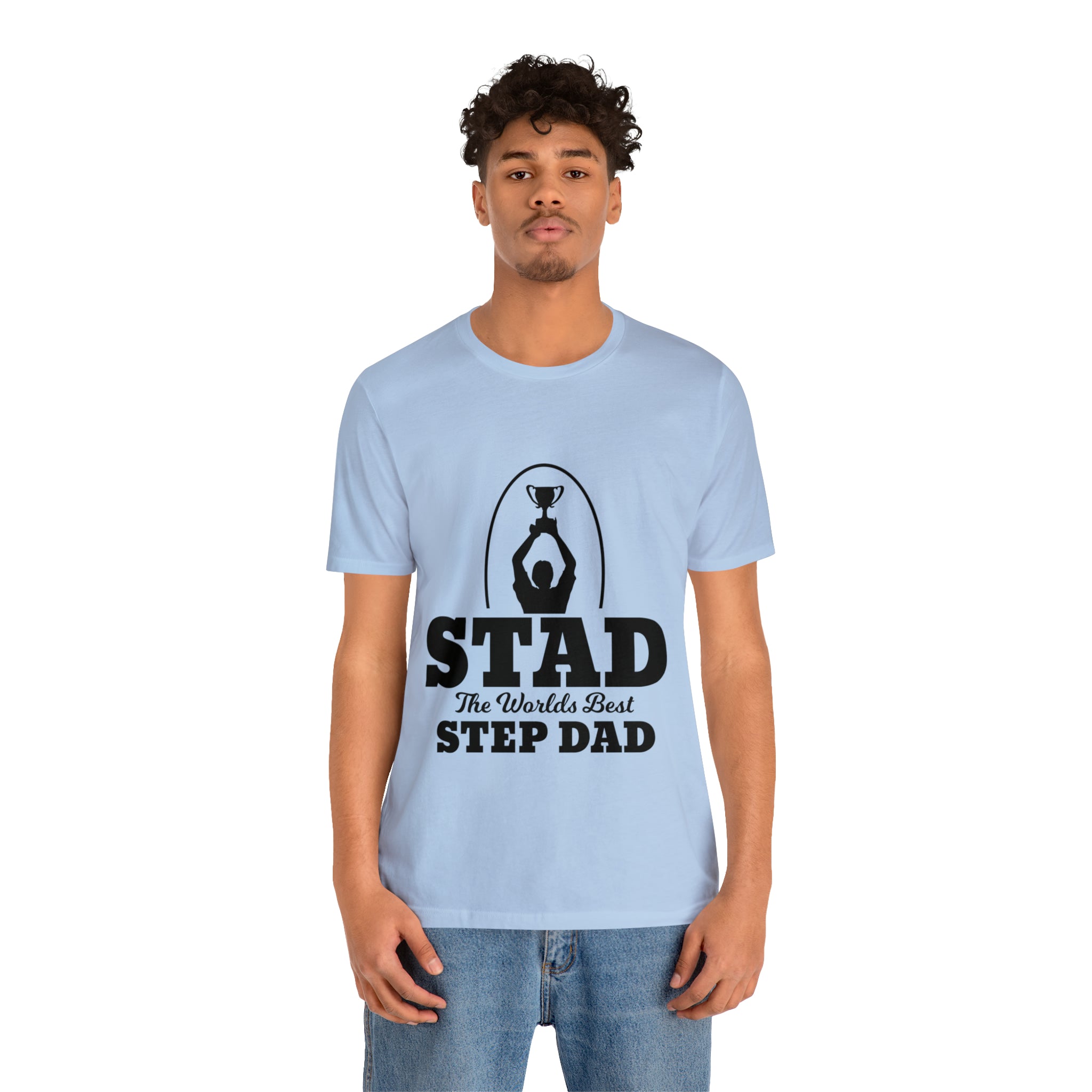 Fathers Day Gift Step Dad Unisex Softstyle T-Shirt Stad Worlds Best Step Dad