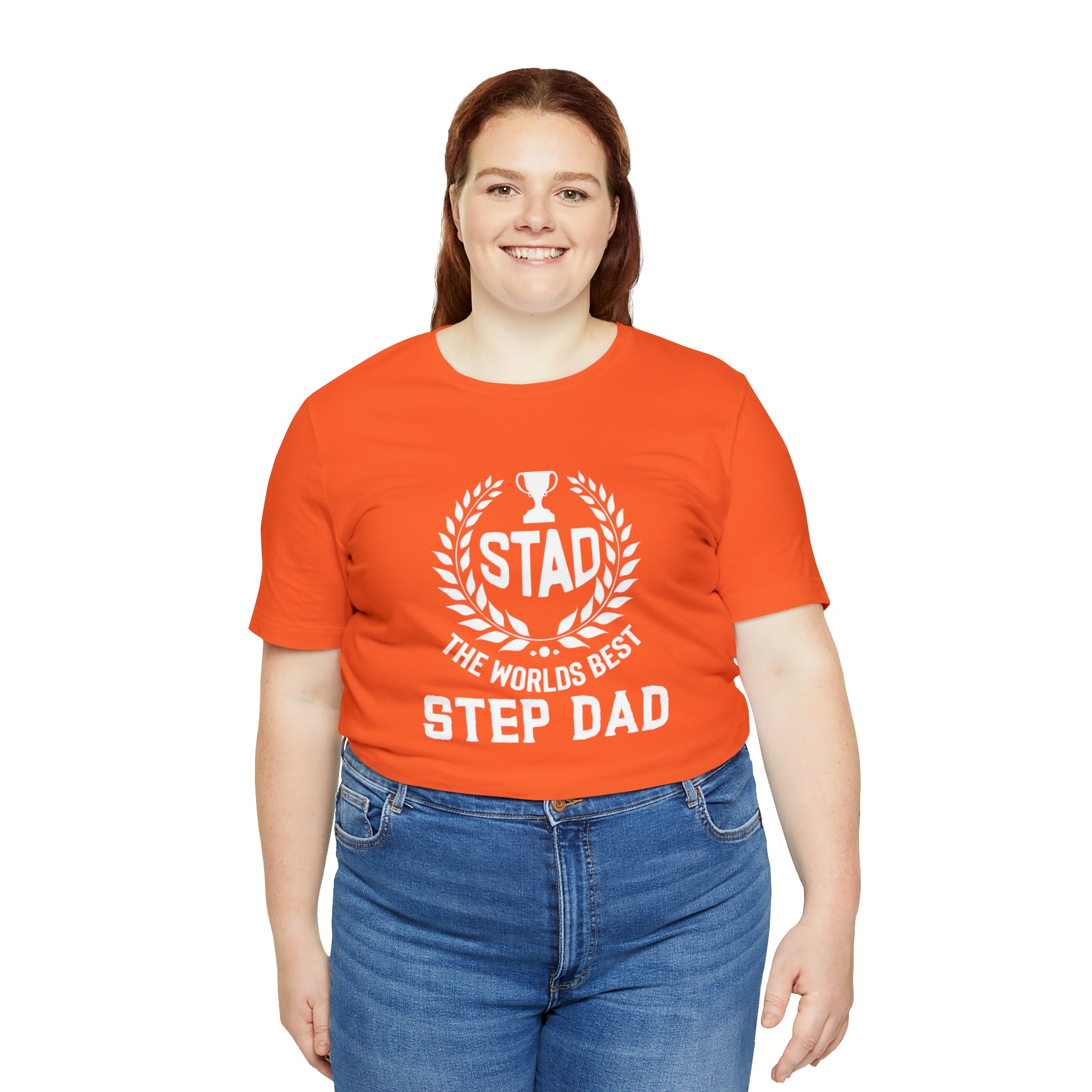 Fathers Day Gift Step Dad Unisex Softstyle T-Shirt Stad Worlds Best Step Dad