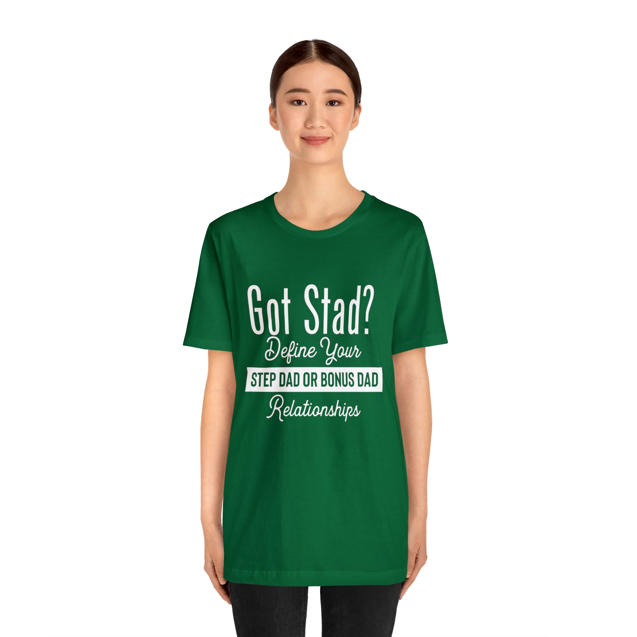 Fathers Day Gift Step Dad Unisex Softstyle T-Shirt Got Stad? Step Dad
