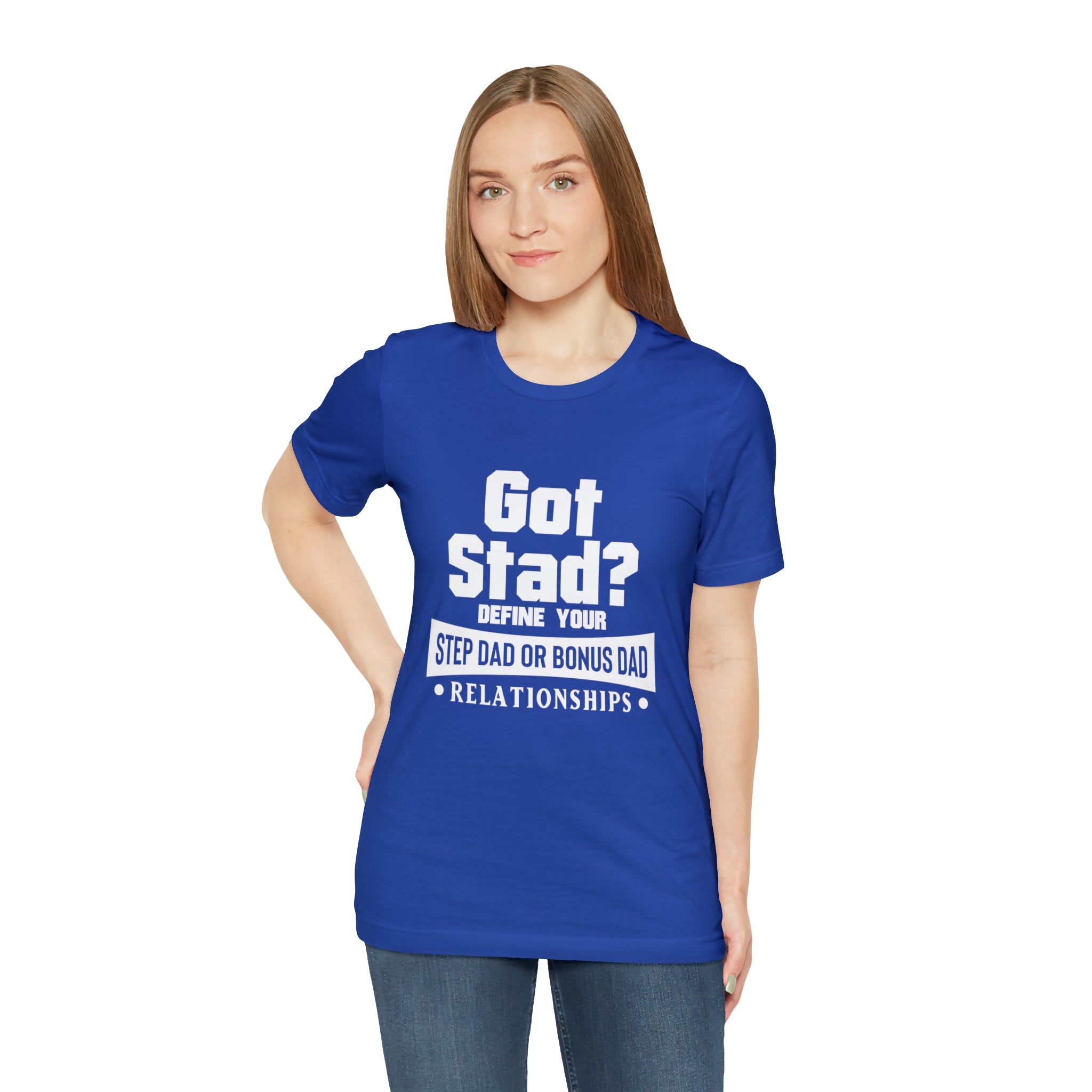 Fathers Day Gift Step Dad Unisex Softstyle T-Shirt Got Stad? Step Dad