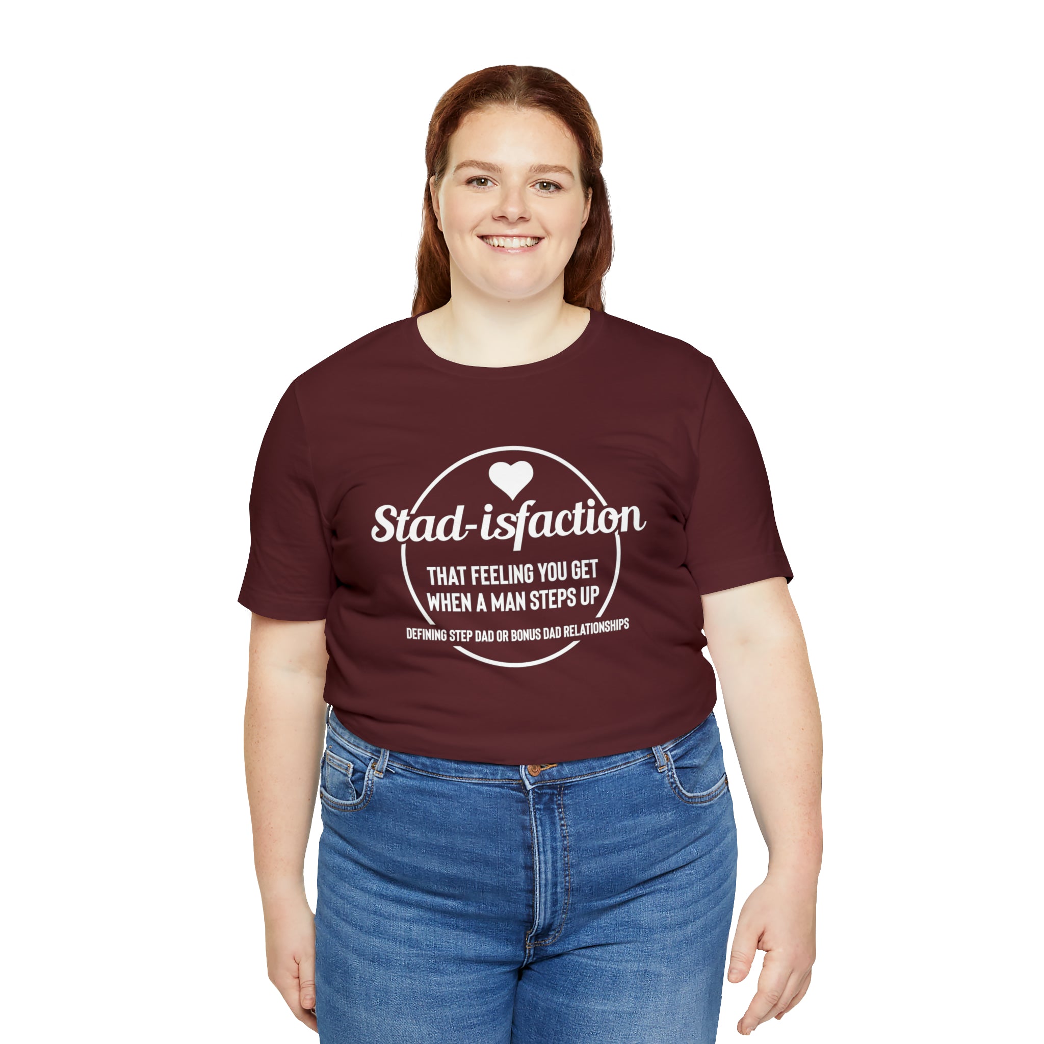 Fathers Day Gift Step Dad Unisex Softstyle T-Shirt Stad-isfaction Step Dad