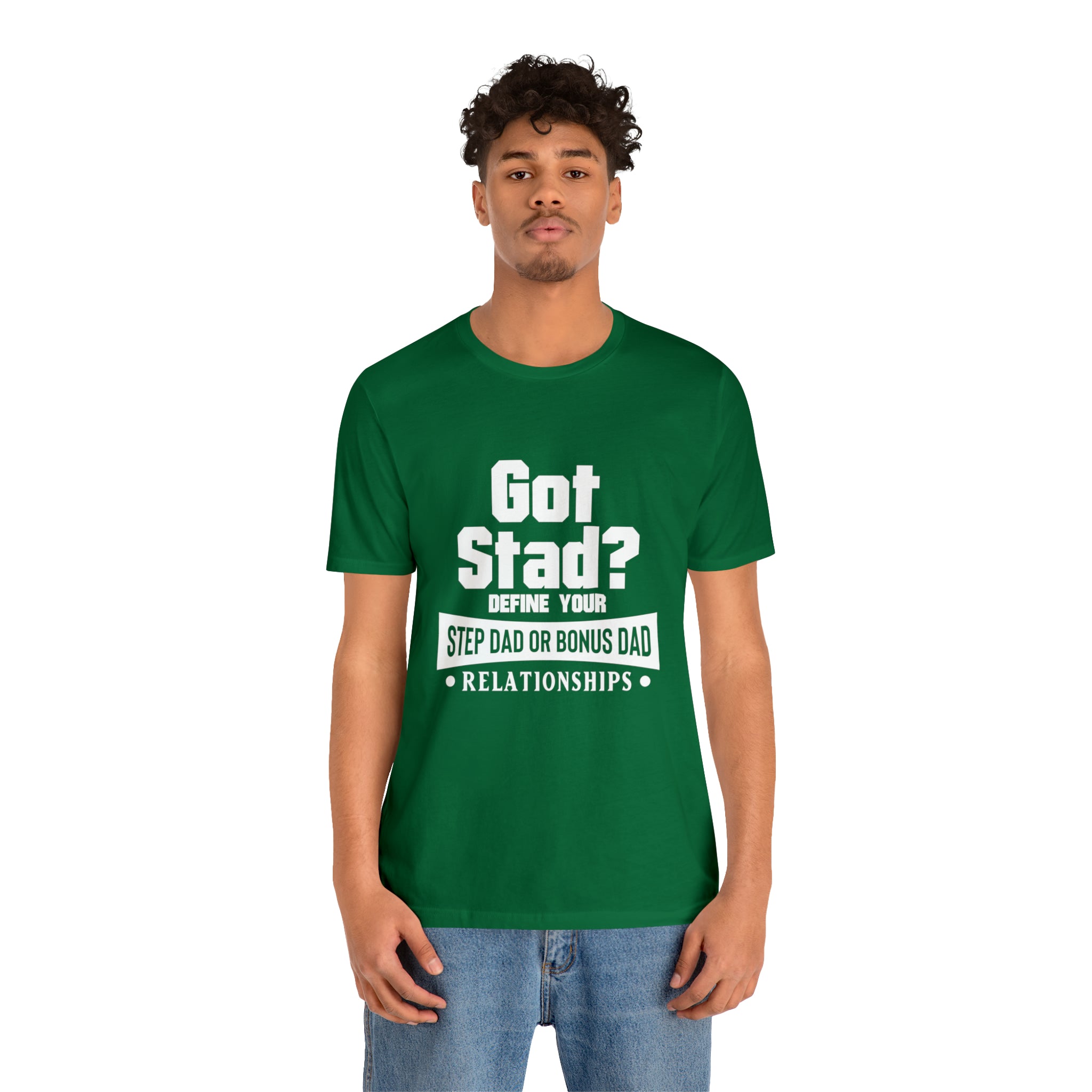 Fathers Day Gift Step Dad Unisex Softstyle T-Shirt Got Stad? Step Dad