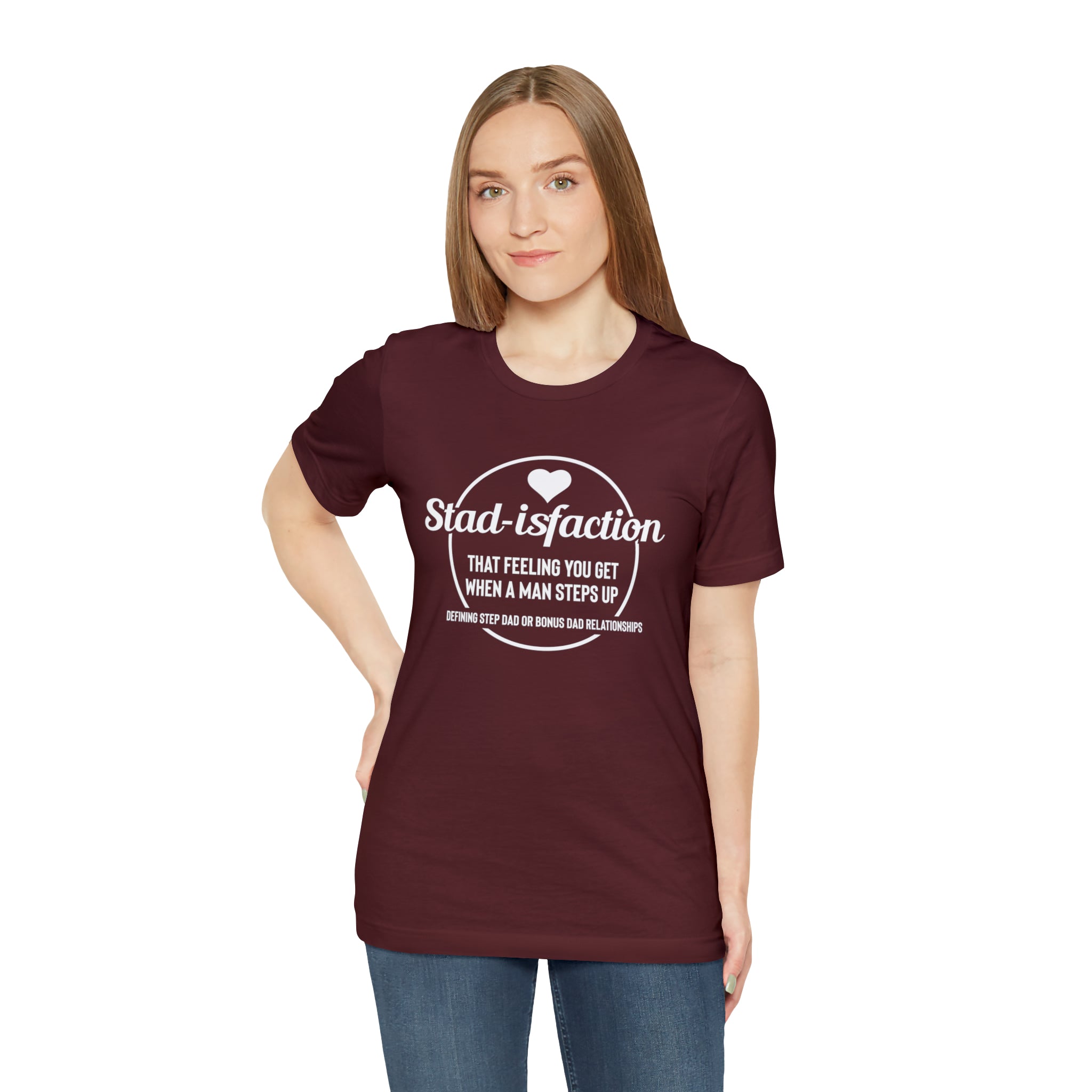 Fathers Day Gift Step Dad Unisex Softstyle T-Shirt Stad-isfaction Step Dad
