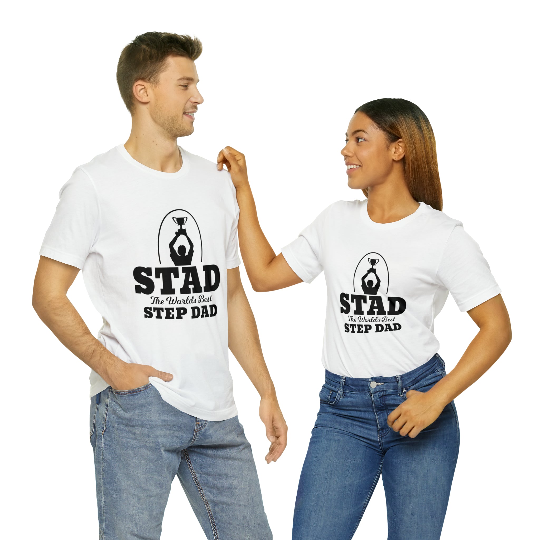 Fathers Day Gift Step Dad Unisex Softstyle T-Shirt Stad Worlds Best Step Dad