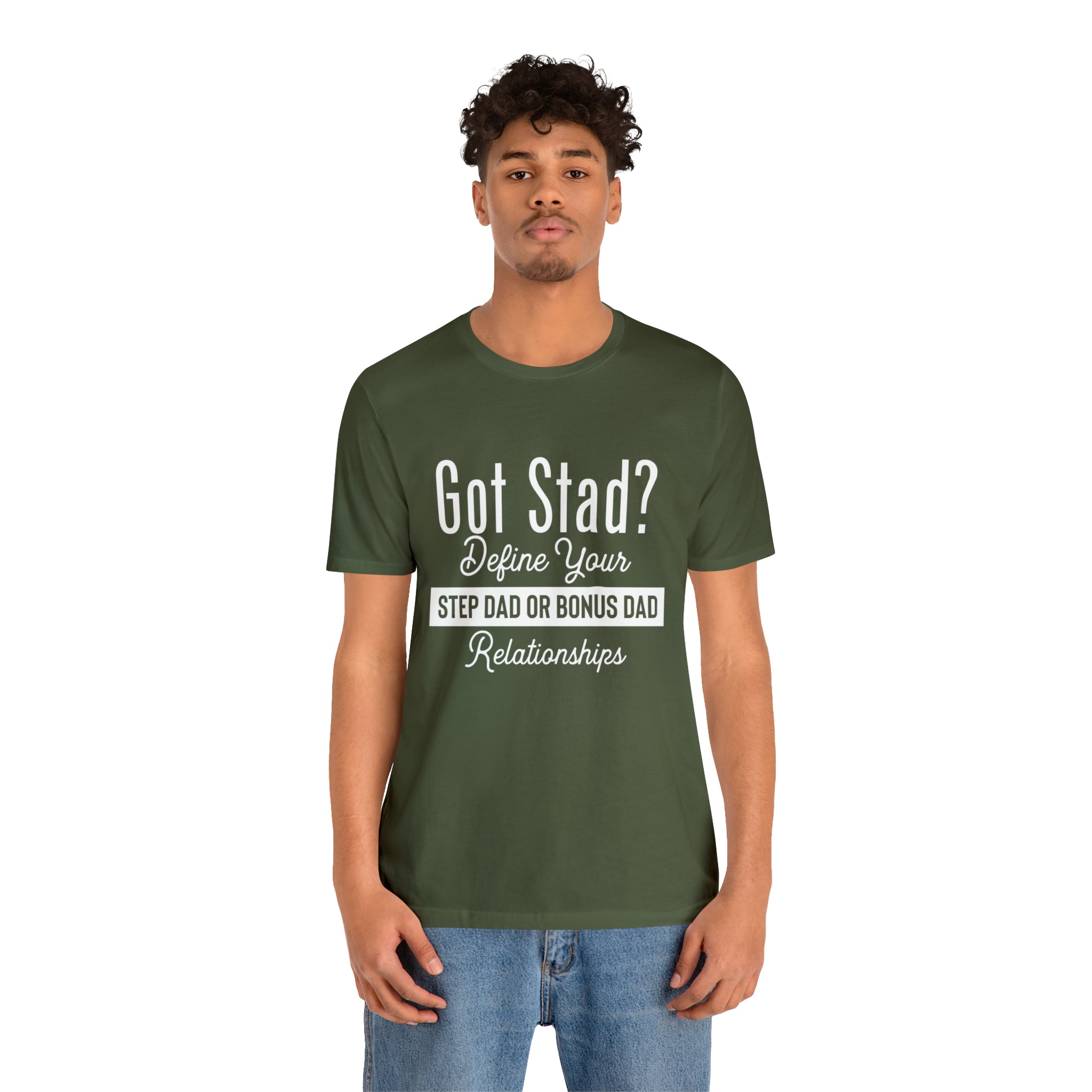 Fathers Day Gift Step Dad Unisex Softstyle T-Shirt Got Stad? Step Dad