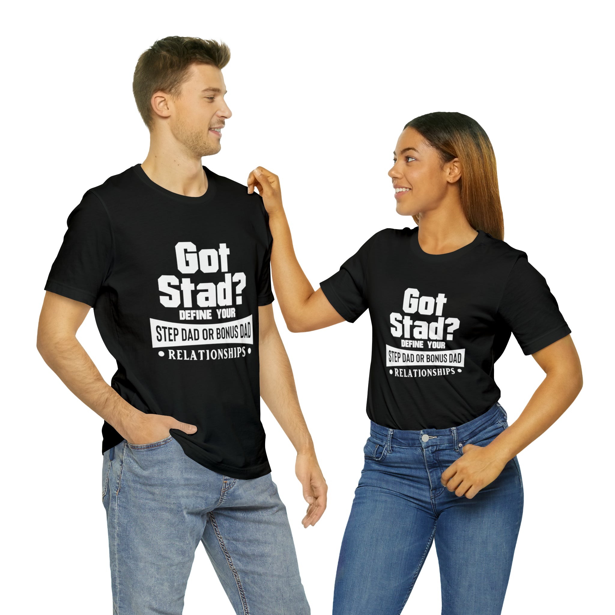Fathers Day Gift Step Dad Unisex Softstyle T-Shirt Got Stad? Step Dad