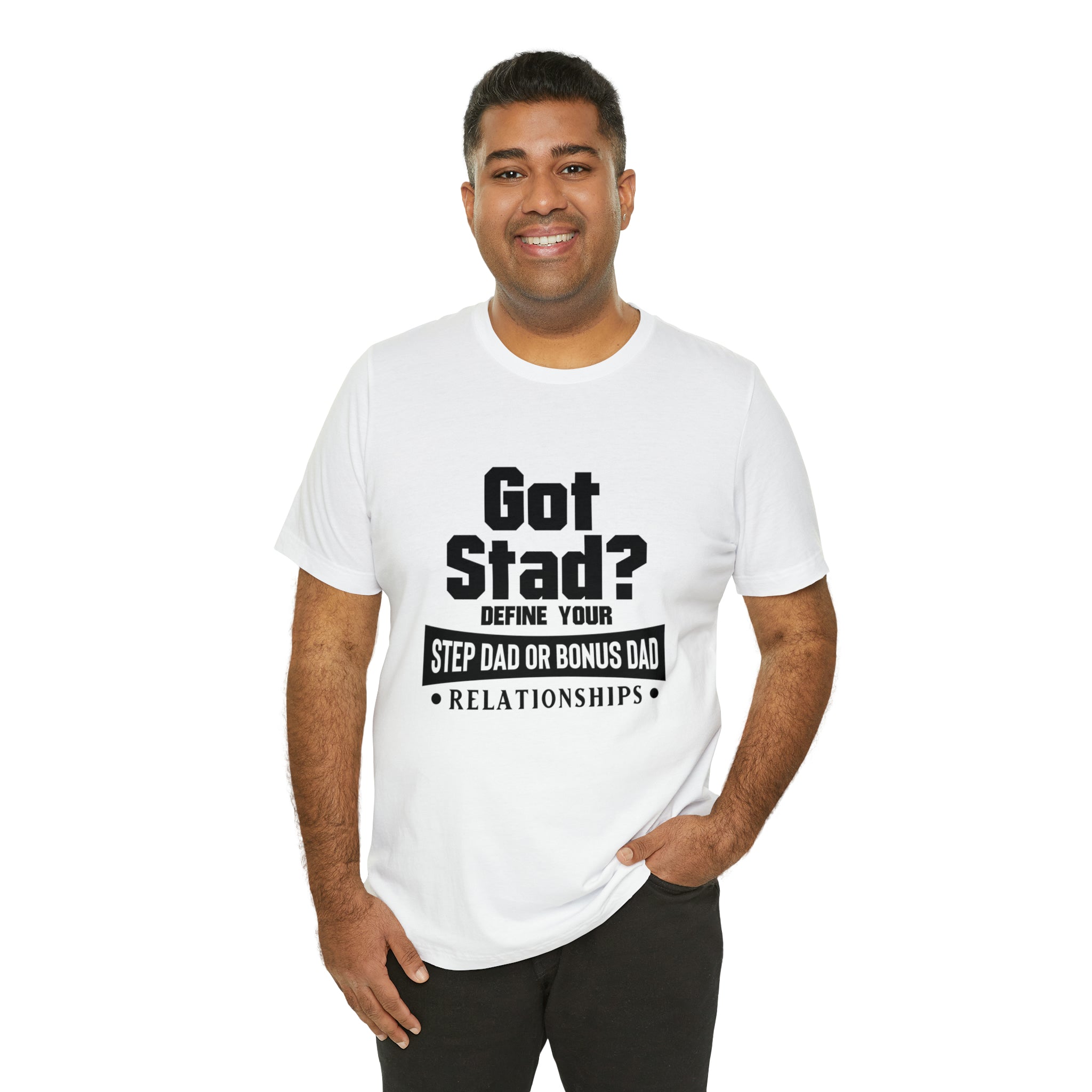 Fathers Day Gift Step Dad Unisex Softstyle T-Shirt Got Stad? Step Dad