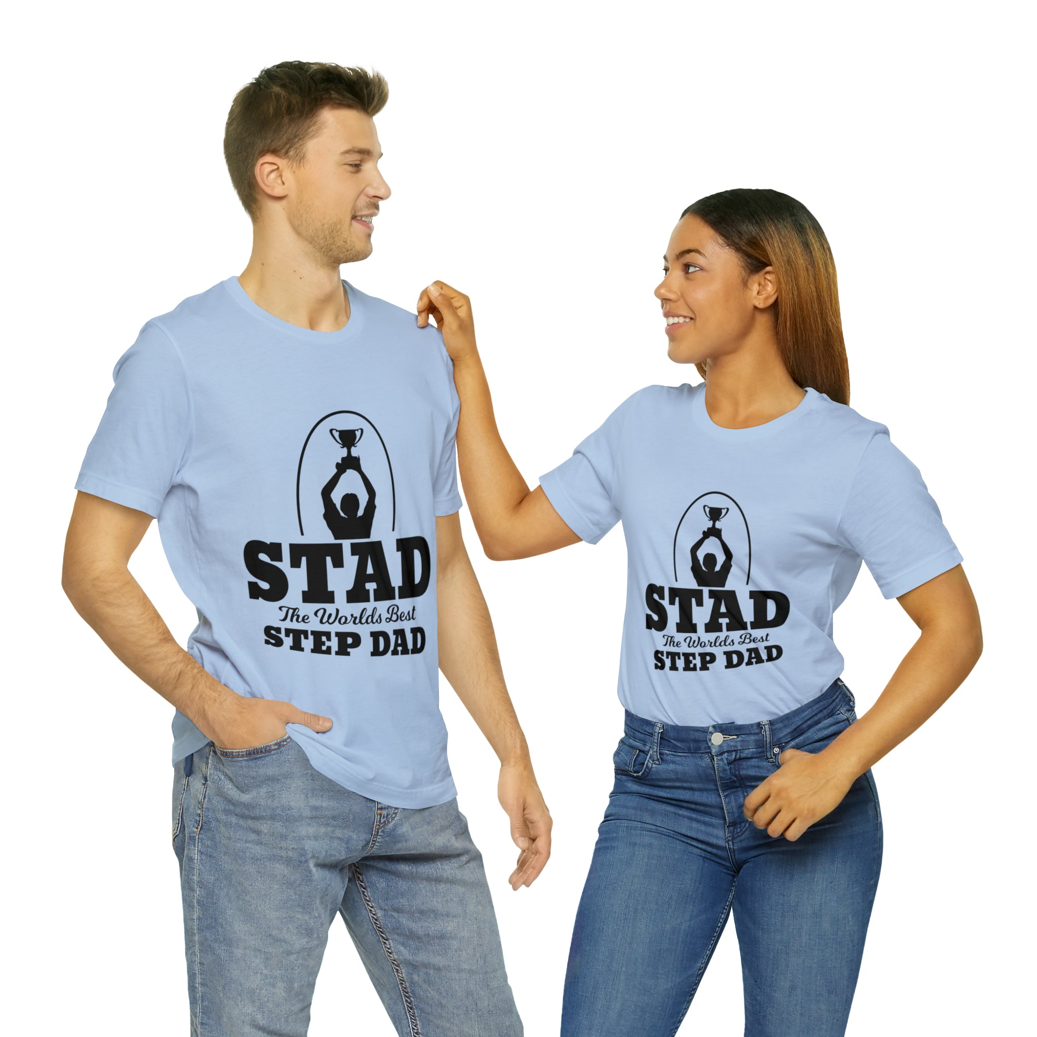 Fathers Day Gift Step Dad Unisex Softstyle T-Shirt Stad Worlds Best Step Dad