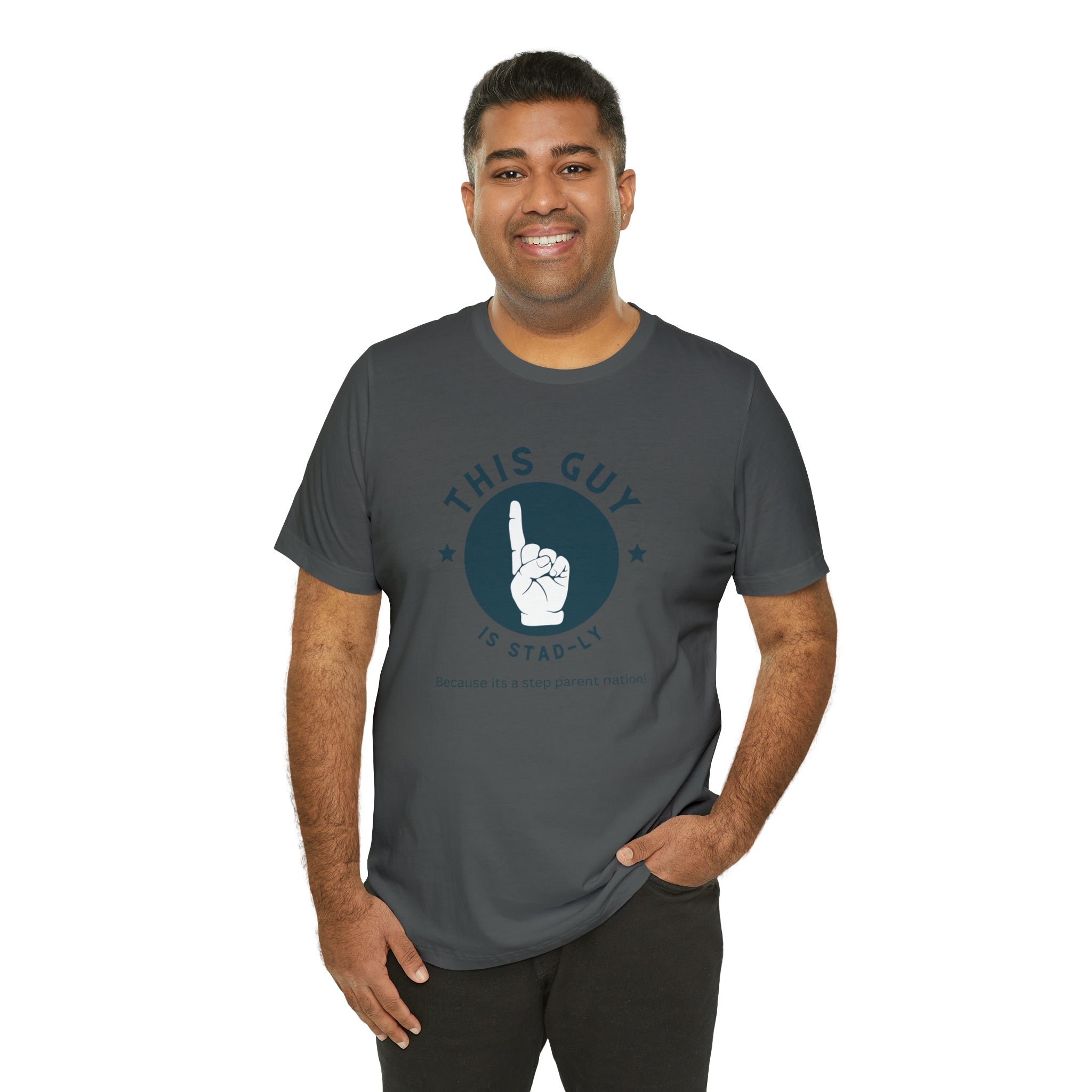 Fathers Day Gift Step Dad Unisex Softstyle T-Shirt Stad-ly
