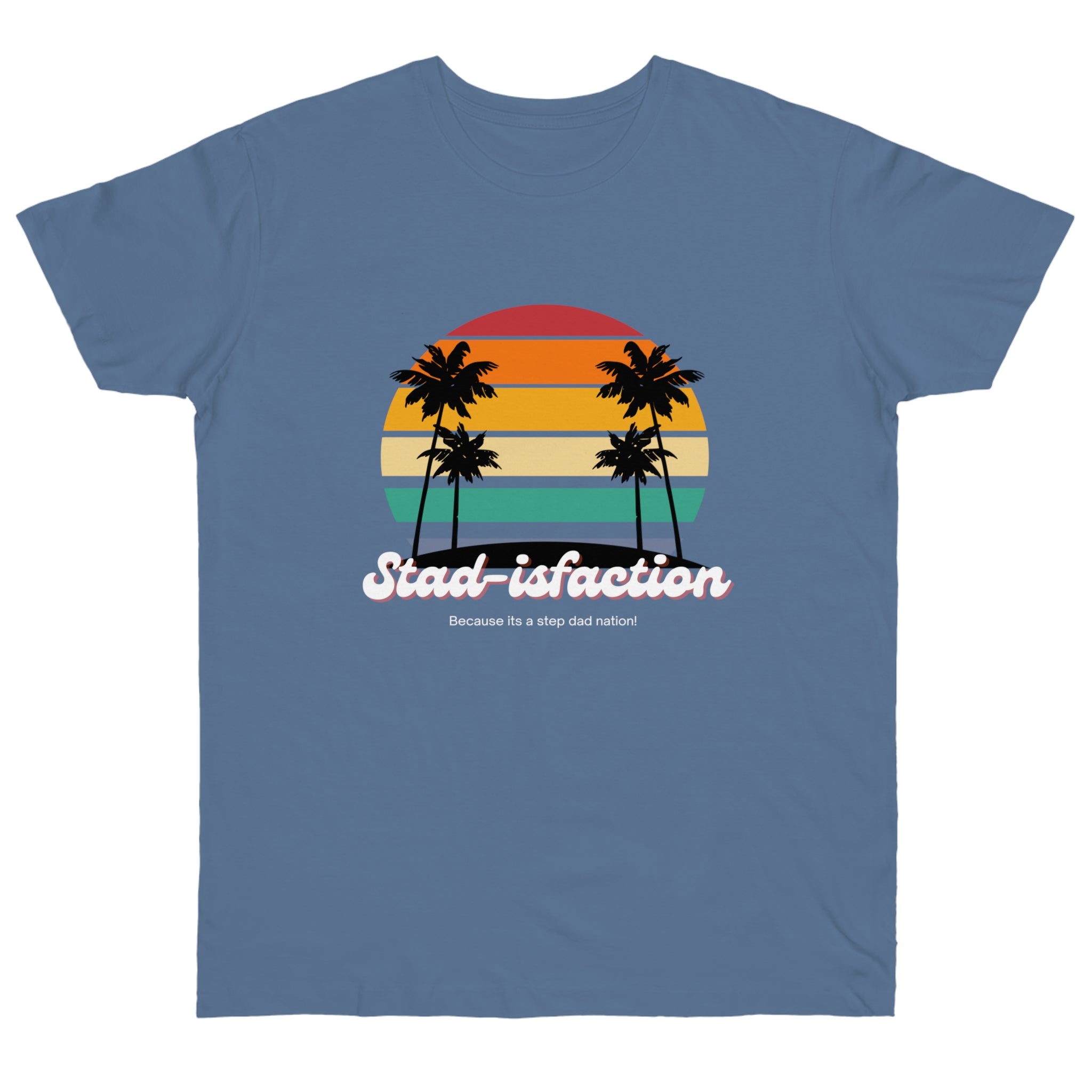 Fathers Day Gift Step Dad Unisex Softstyle T-Shirt Stad-isfaction