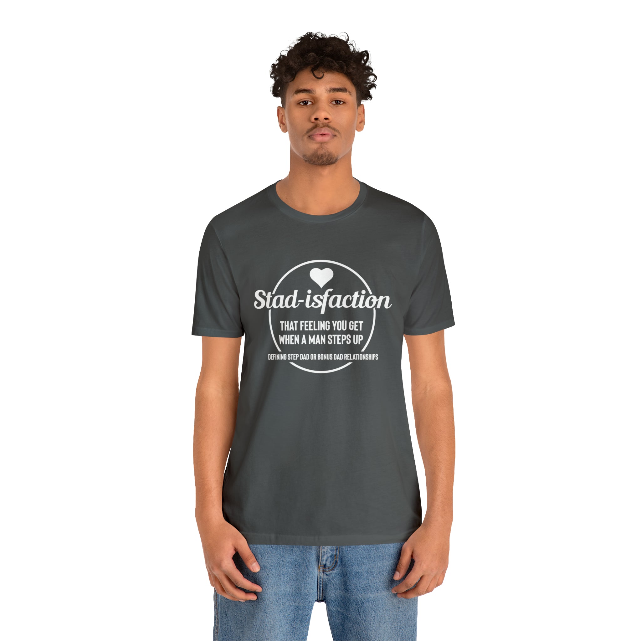 Fathers Day Gift Step Dad Unisex Softstyle T-Shirt Stad-isfaction Step Dad