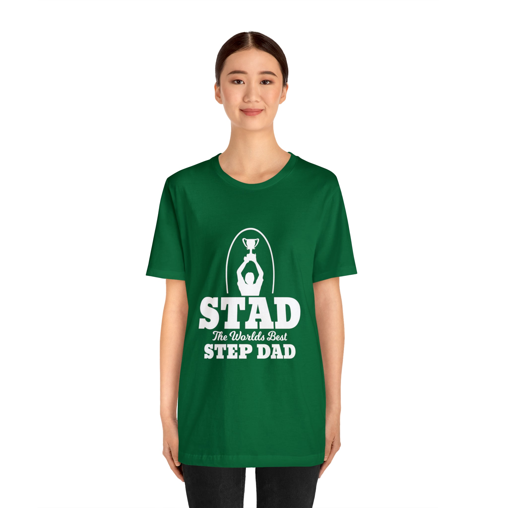 Fathers Day Gift Step Dad Unisex Softstyle T-Shirt Stad Worlds Best Step Dad