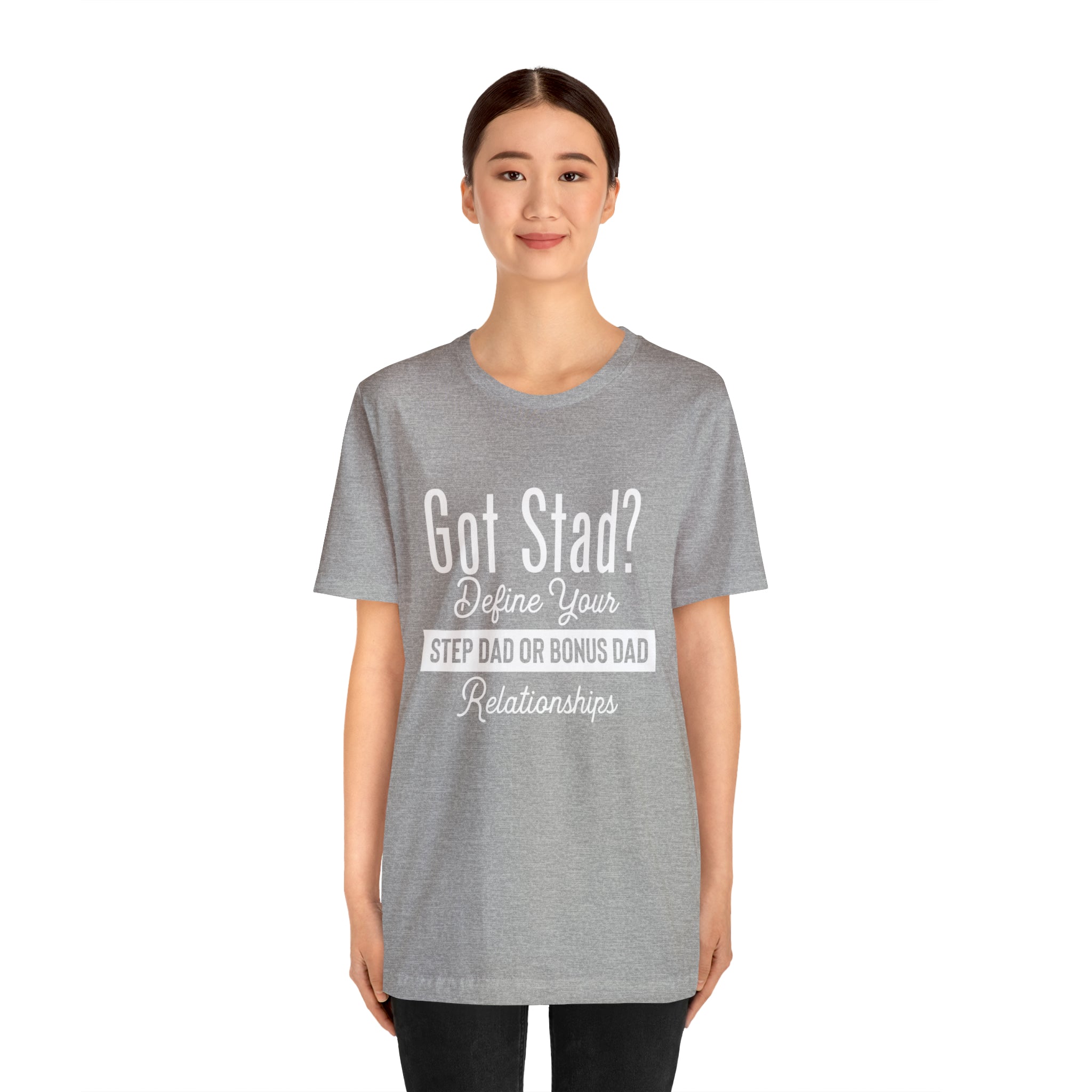 Fathers Day Gift Step Dad Unisex Softstyle T-Shirt Got Stad? Step Dad