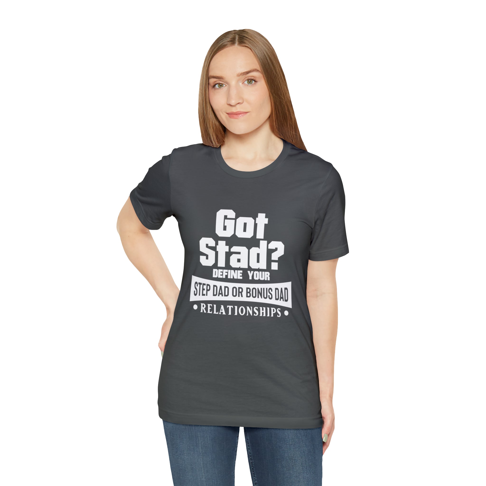 Fathers Day Gift Step Dad Unisex Softstyle T-Shirt Got Stad? Step Dad