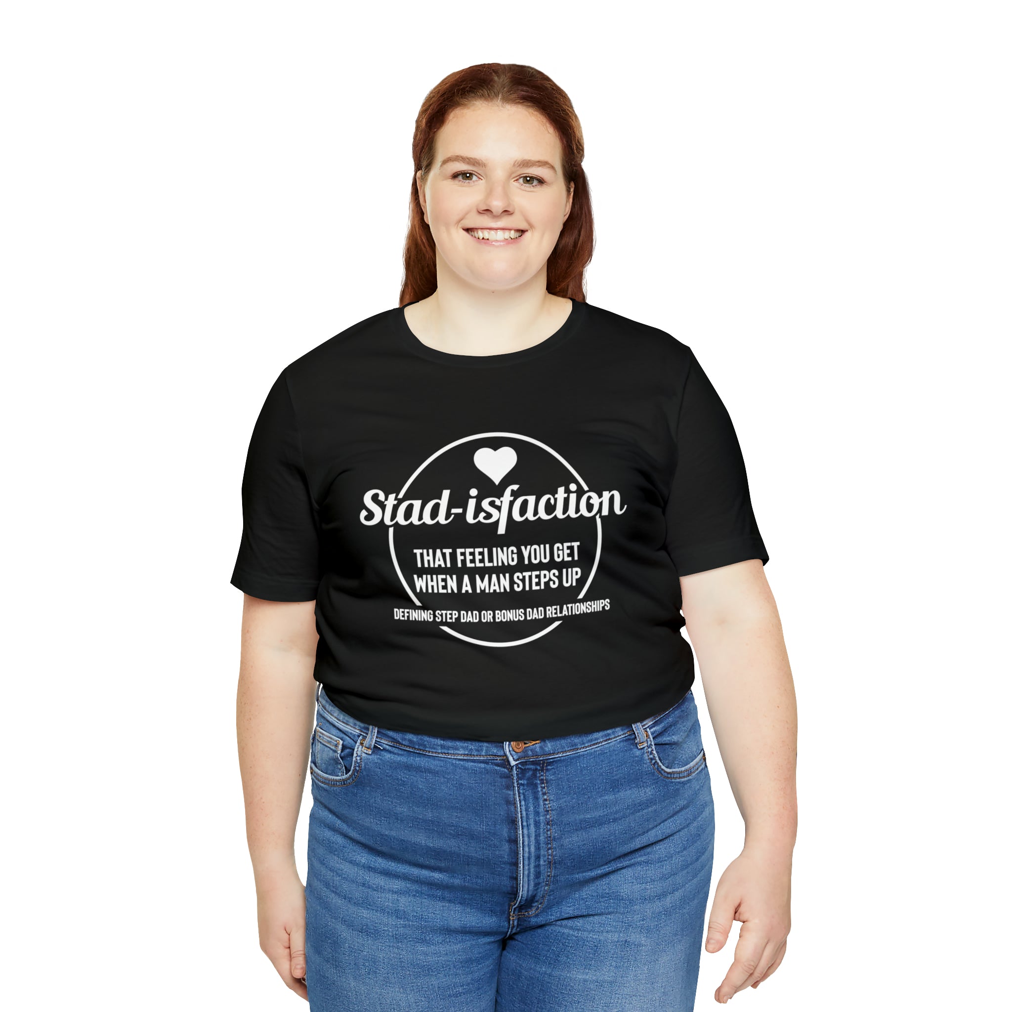 Fathers Day Gift Step Dad Unisex Softstyle T-Shirt Stad-isfaction Step Dad