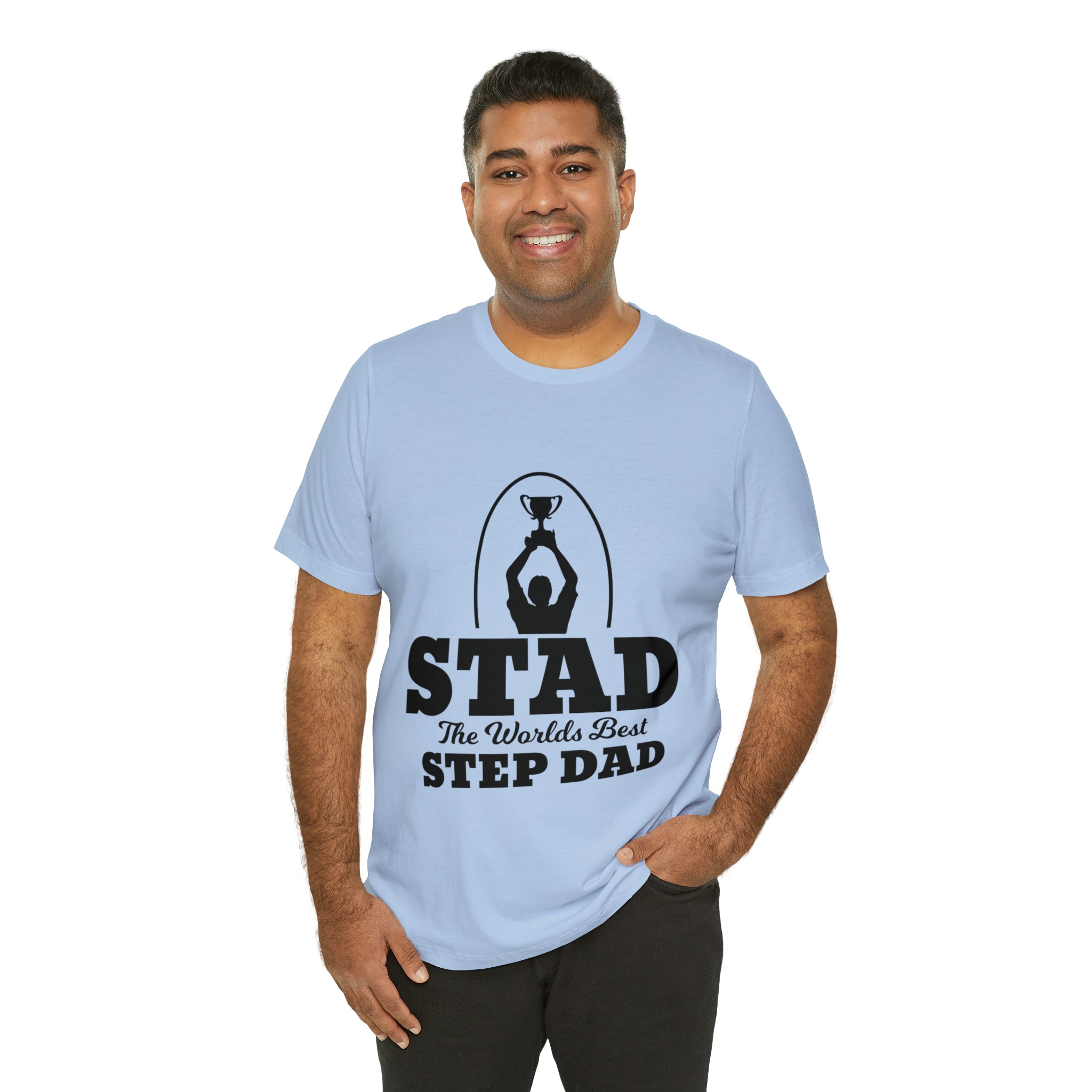 Fathers Day Gift Step Dad Unisex Softstyle T-Shirt Stad Worlds Best Step Dad