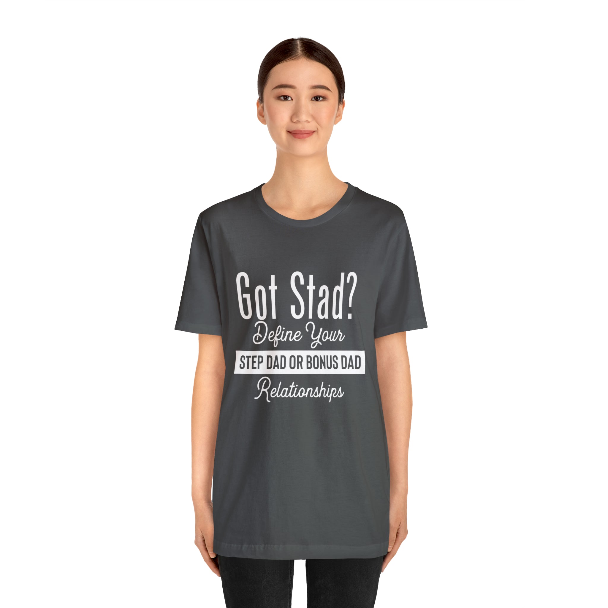 Fathers Day Gift Step Dad Unisex Softstyle T-Shirt Got Stad? Step Dad