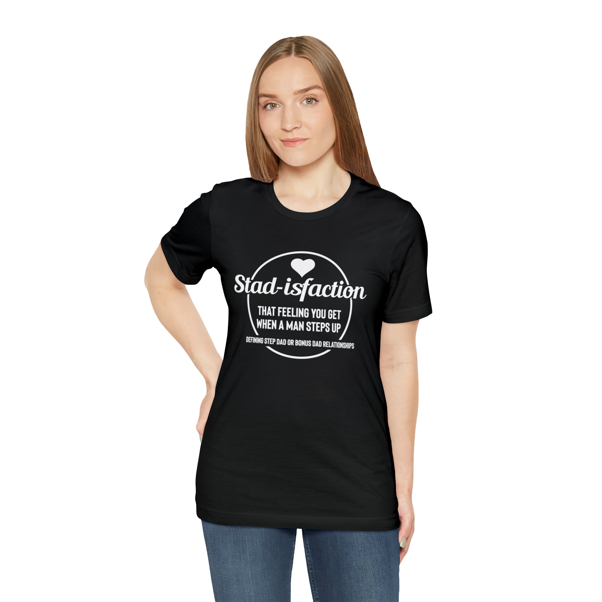 Fathers Day Gift Step Dad Unisex Softstyle T-Shirt Stad-isfaction Step Dad
