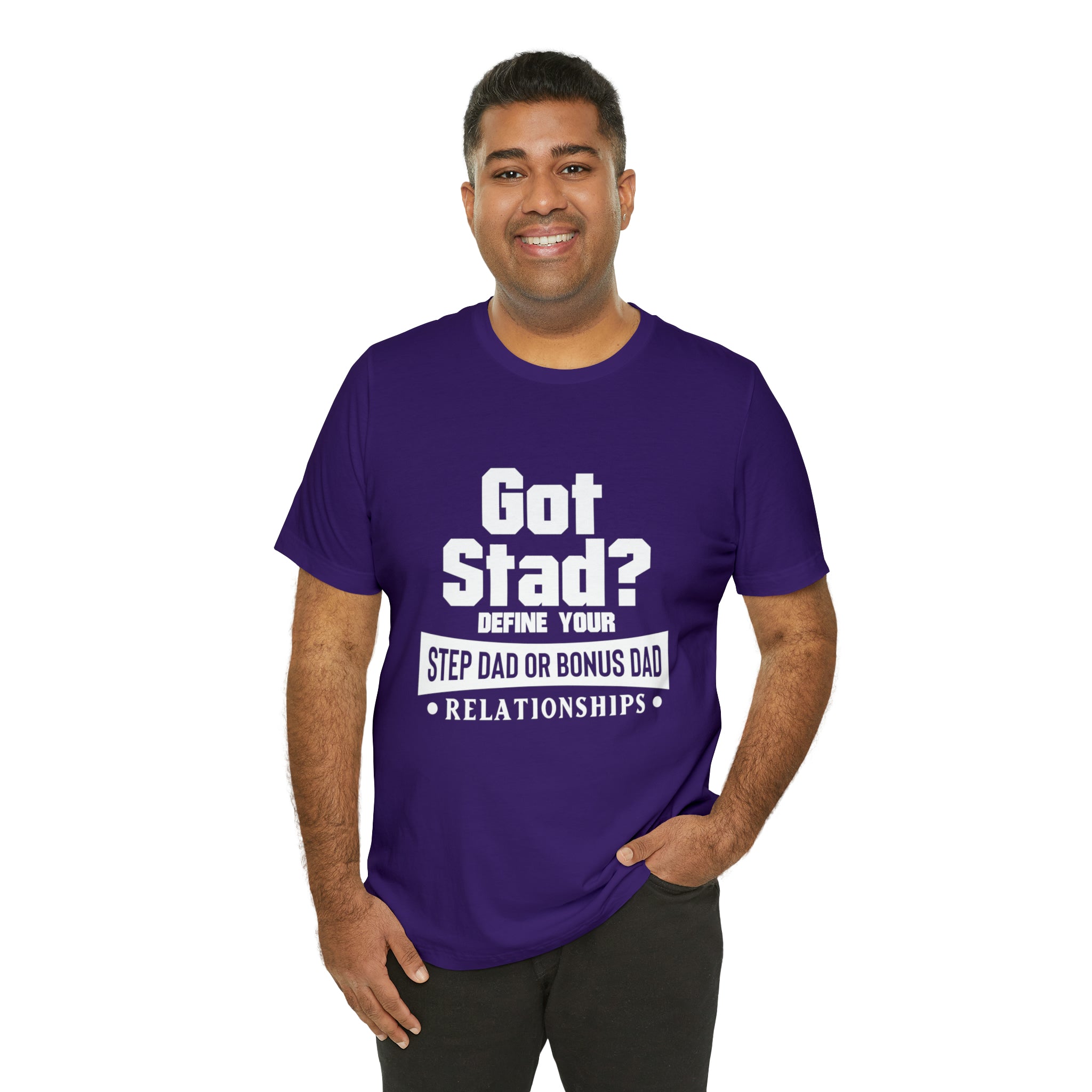 Fathers Day Gift Step Dad Unisex Softstyle T-Shirt Got Stad? Step Dad