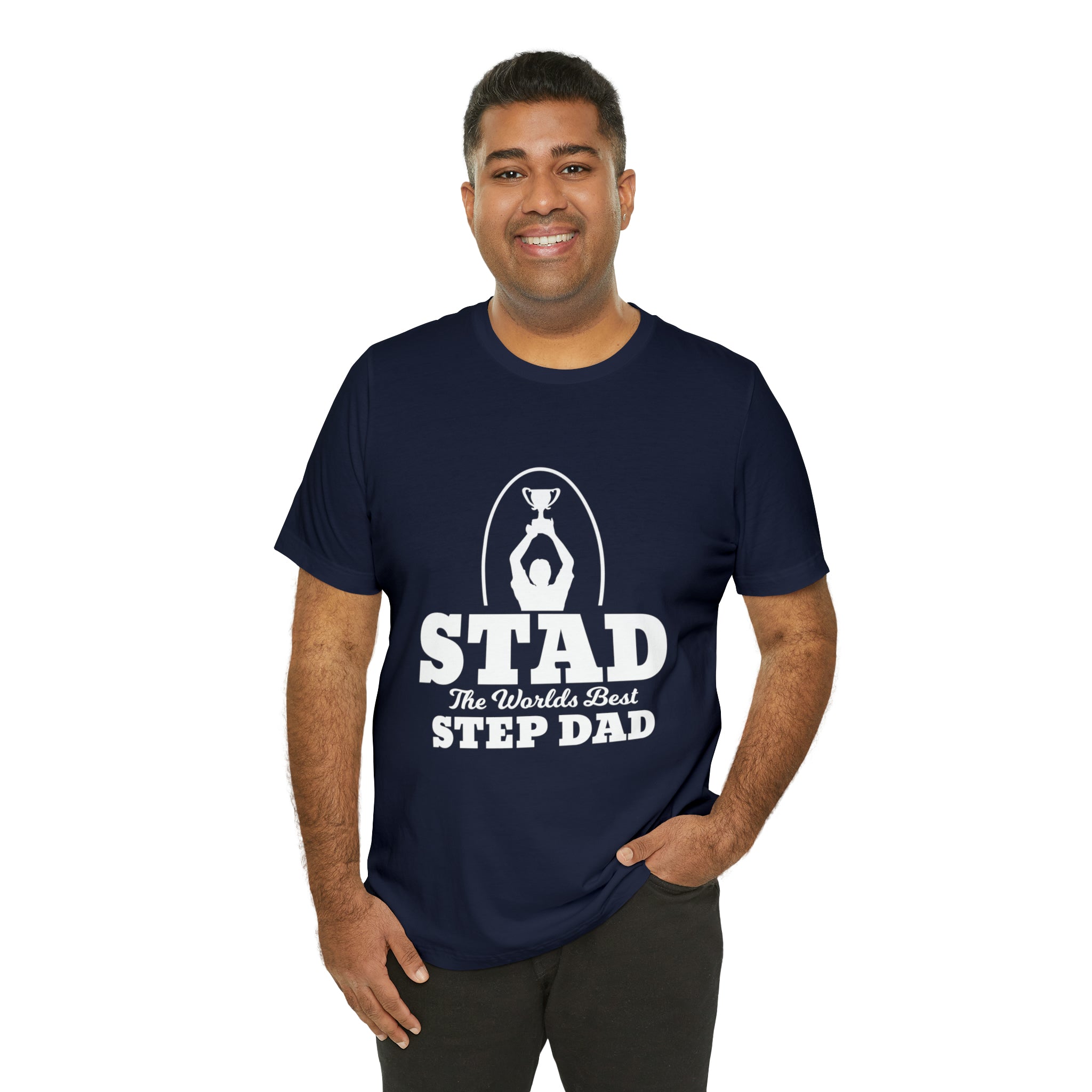 Fathers Day Gift Step Dad Unisex Softstyle T-Shirt Stad Worlds Best Step Dad