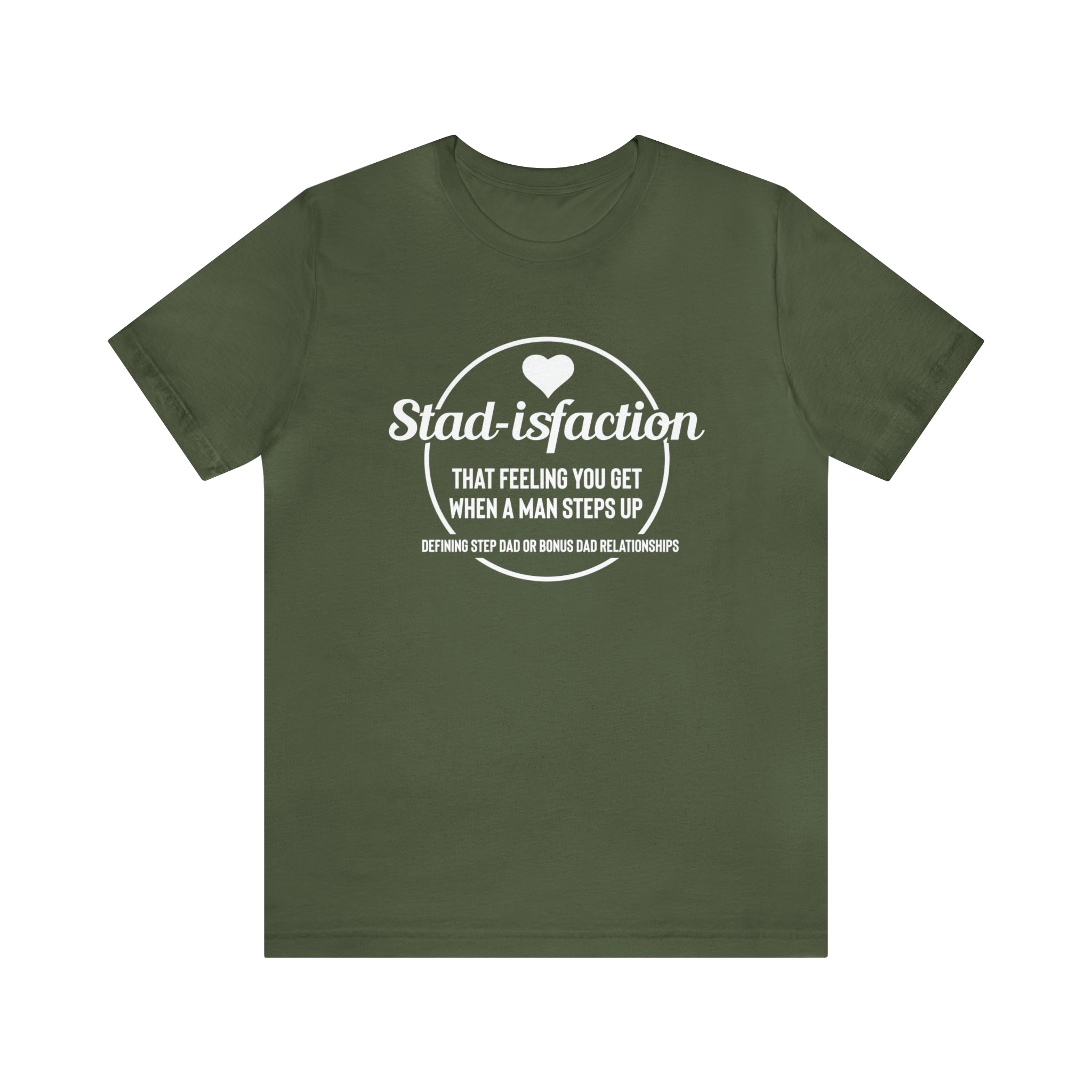 Fathers Day Gift Step Dad Unisex Softstyle T-Shirt Stad-isfaction Step Dad
